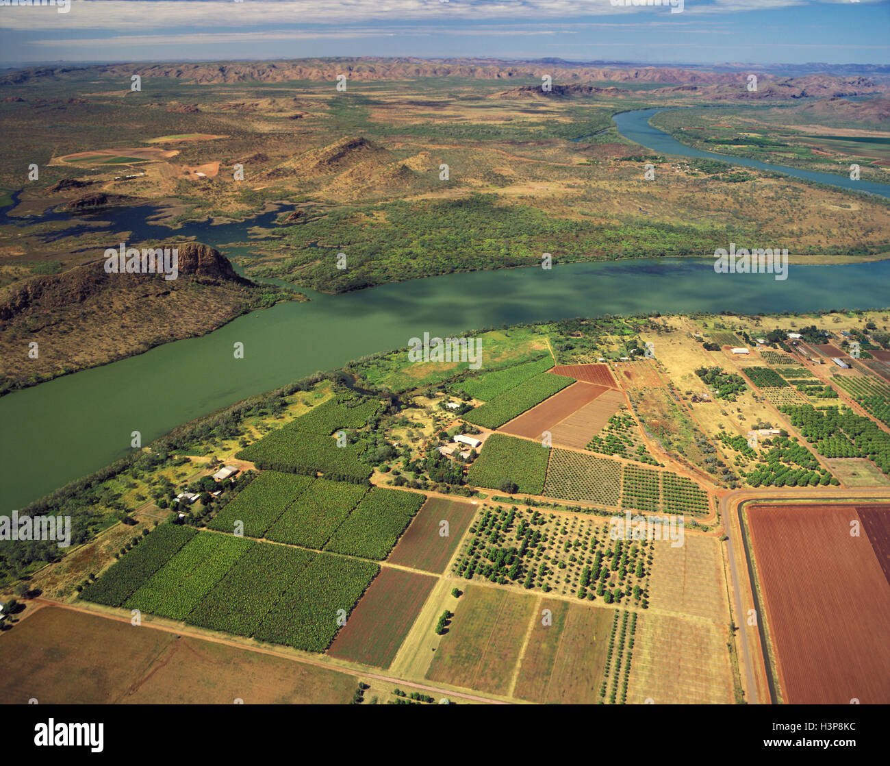 Ord River Bewässerung Bereich, Stockfoto