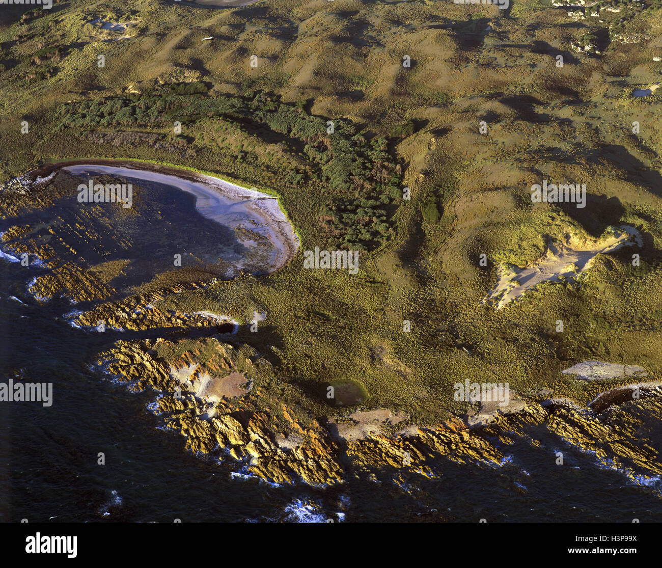 Hunter-Insel, nördlich von Cape Grim. Stockfoto