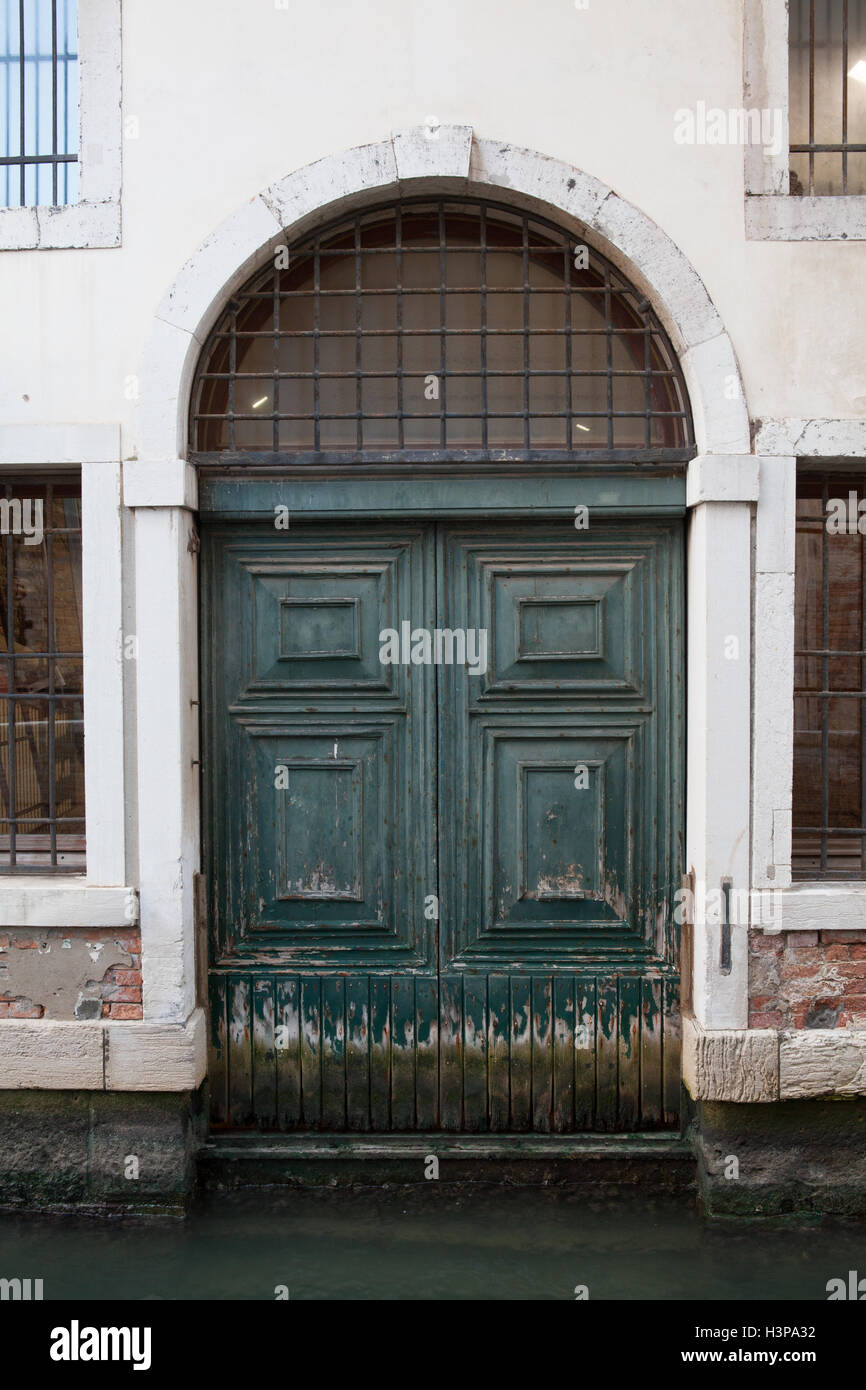 Italienische Tür Stockfoto