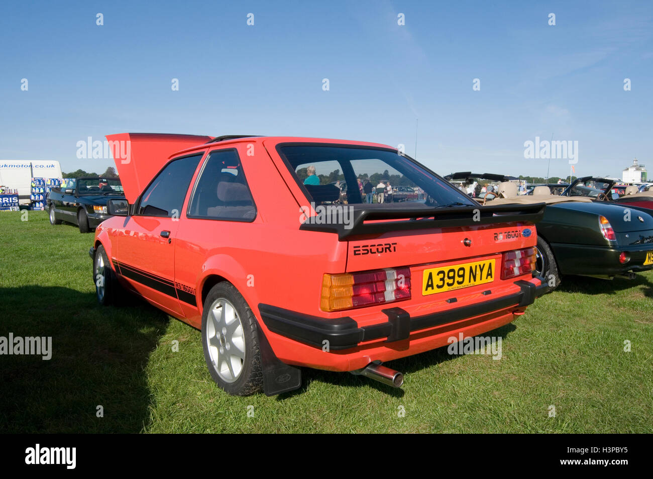 Ford Escort XR3 XR3i heiße Luke Fließheck 80er Jahren der 1980er Jahre Stockfoto