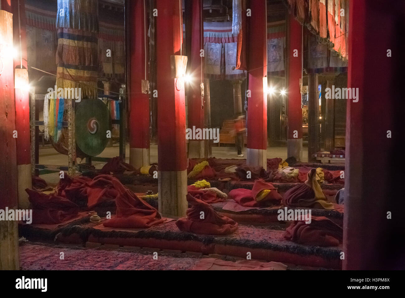 Pelkor Chode Kloster, Gyangtse, Tibet, China. Stockfoto