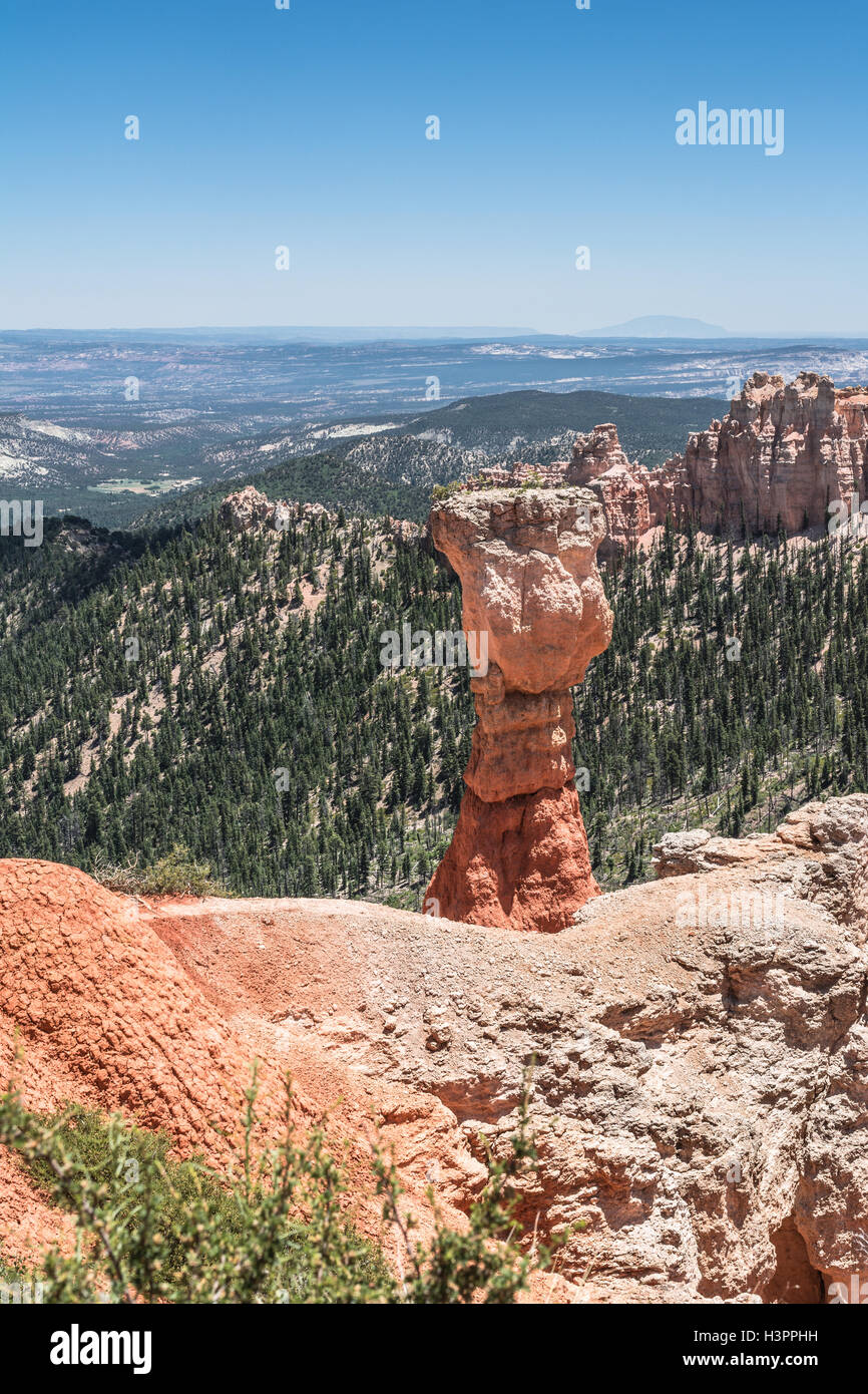 Agua Canyon Ansicht, Bryce-Canyon-Nationalpark, Utah Stockfoto