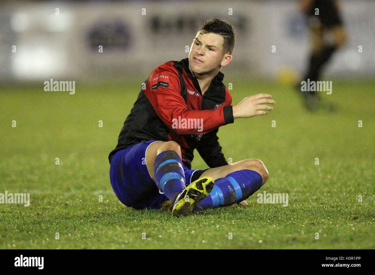 Tom Richardson von Romford - Cheshunt Vs Romford - Ryman League Division One North Fußball an Theobalds Lane - 29.01.13 Stockfoto