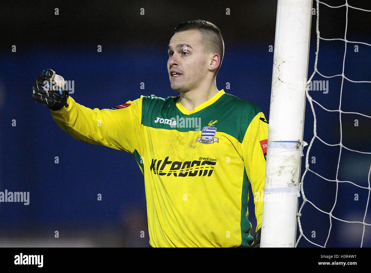 Jack Avery Redbridge - Redbridge Vs AFC unterstützt - Essex FA Senior Cup Viertelfinale Fußball Stadium Oakside, Barkingside - 02.03.15 Stockfoto