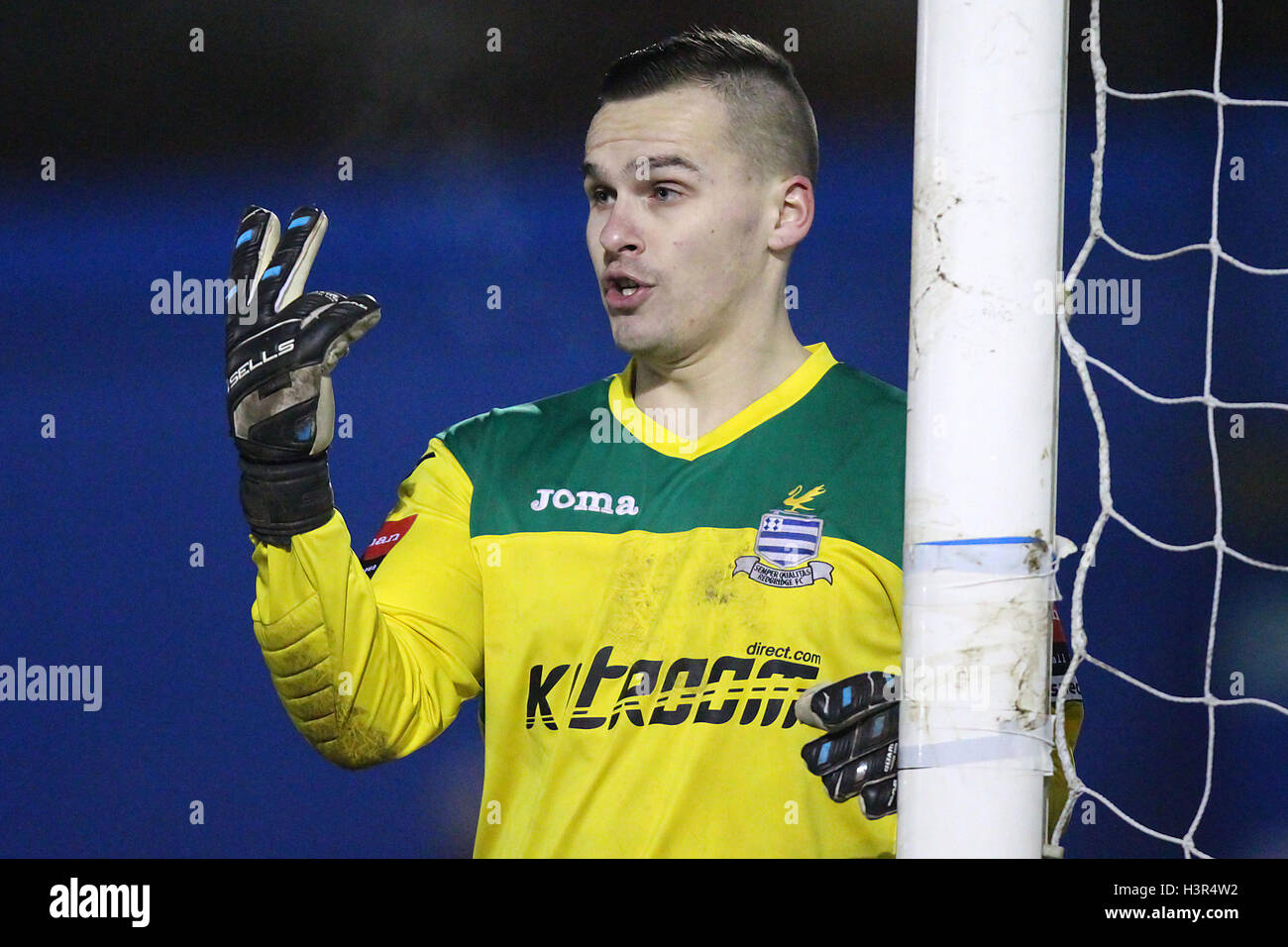 Jack Avery Redbridge - Redbridge Vs AFC unterstützt - Essex FA Senior Cup Viertelfinale Fußball Stadium Oakside, Barkingside - 02.03.15 Stockfoto