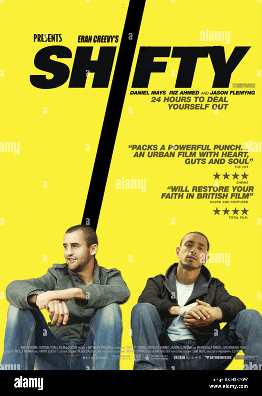 SHIFTY (2008) DANIEL MAYS RIZ AHMED ERAN CREEVY (DIR) MOVIESTORE SAMMLUNG LTD Stockfoto