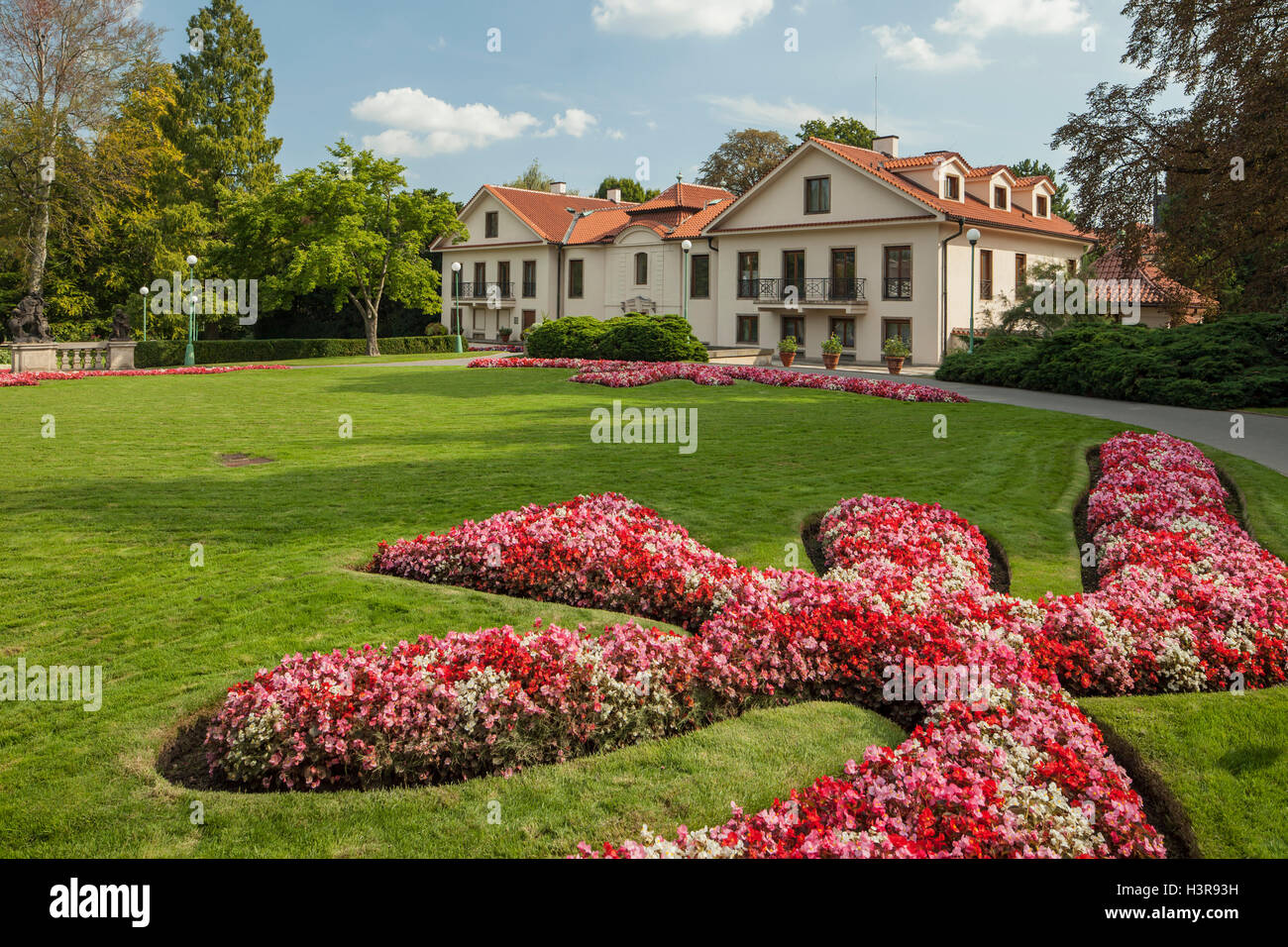 Royal Garden (Kralovska Zahrada) am Hradschin, Prag, Tschechische Republik. Stockfoto