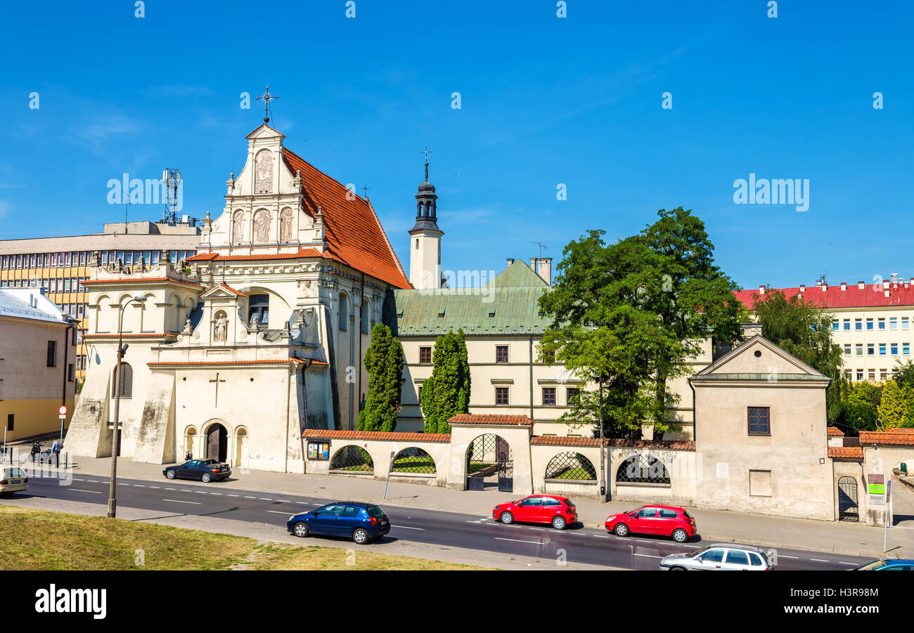 Unbeschuhten Karmeliten-Kloster in Lublin - Polen Stockfoto