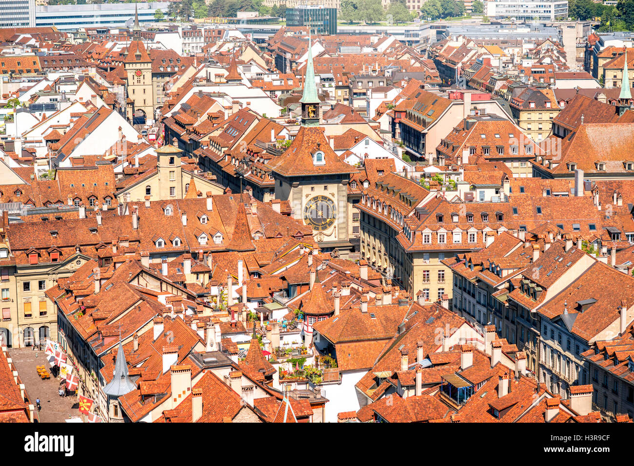 Altstadt von Bern in der Schweiz Stockfoto