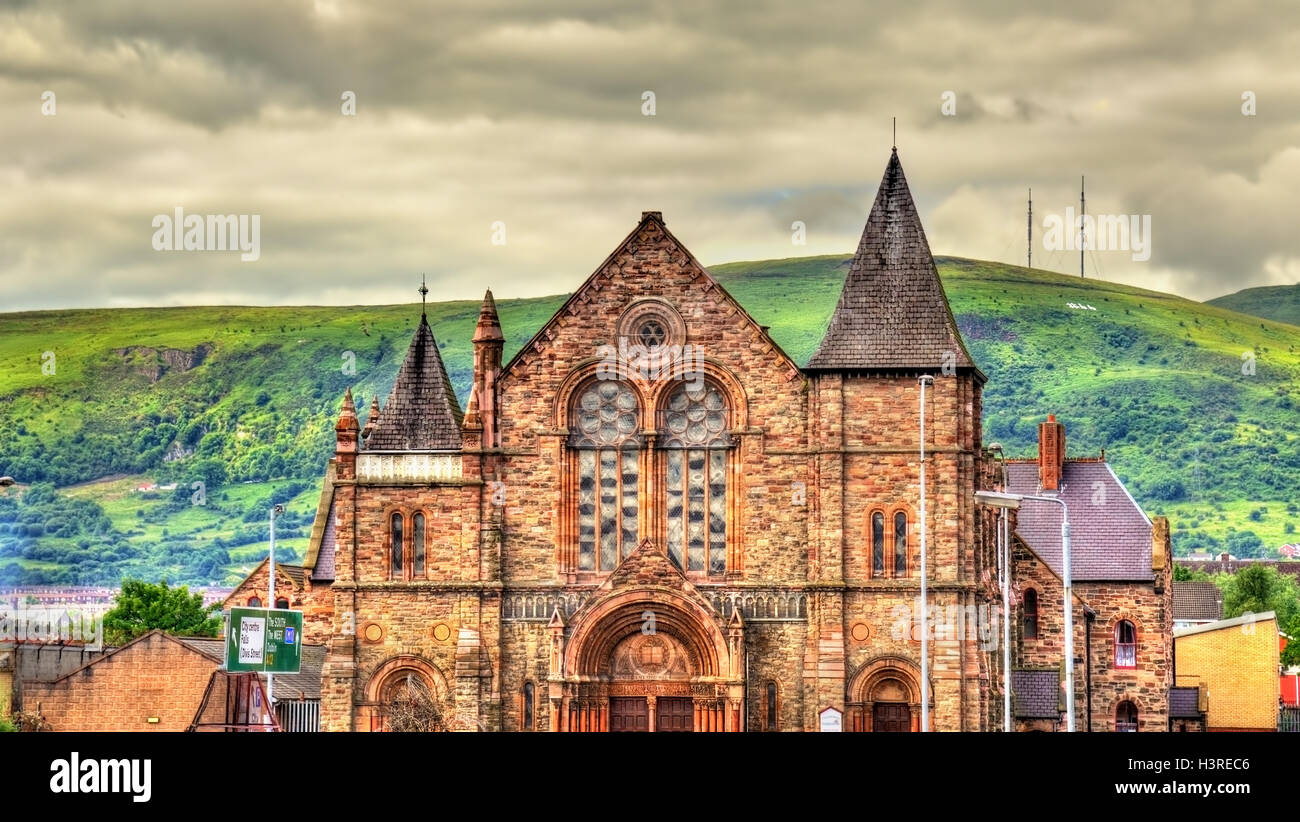 Townsend St. Presbyterianische Kirche in Belfast - Northern Ireland Stockfoto