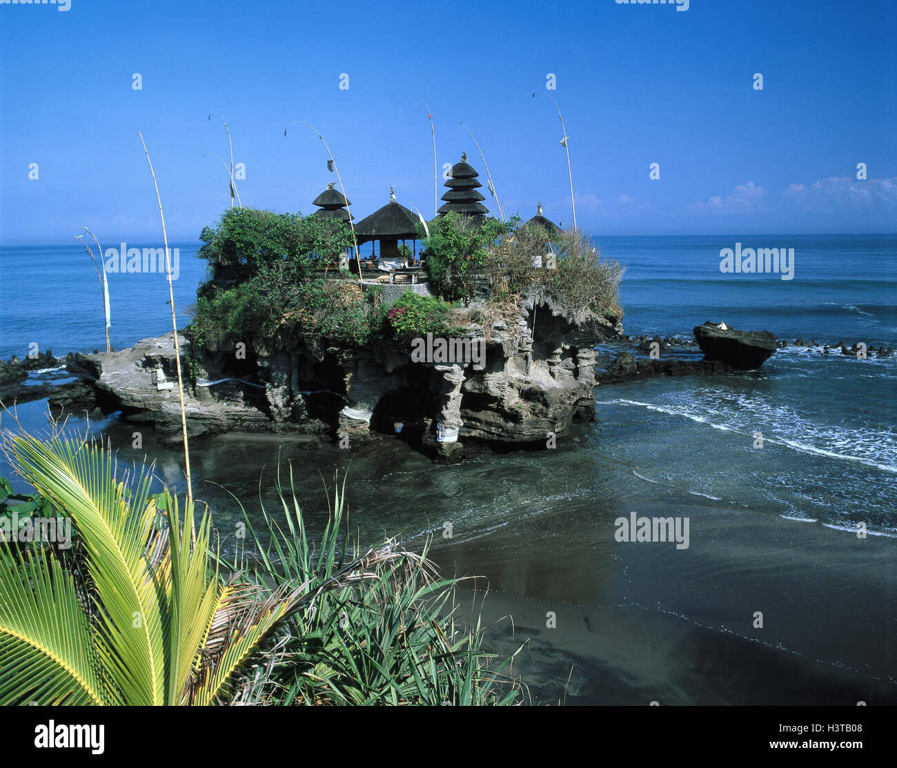 Indonesien Bali  Tanah senkrecht Rock Tempel Asien 
