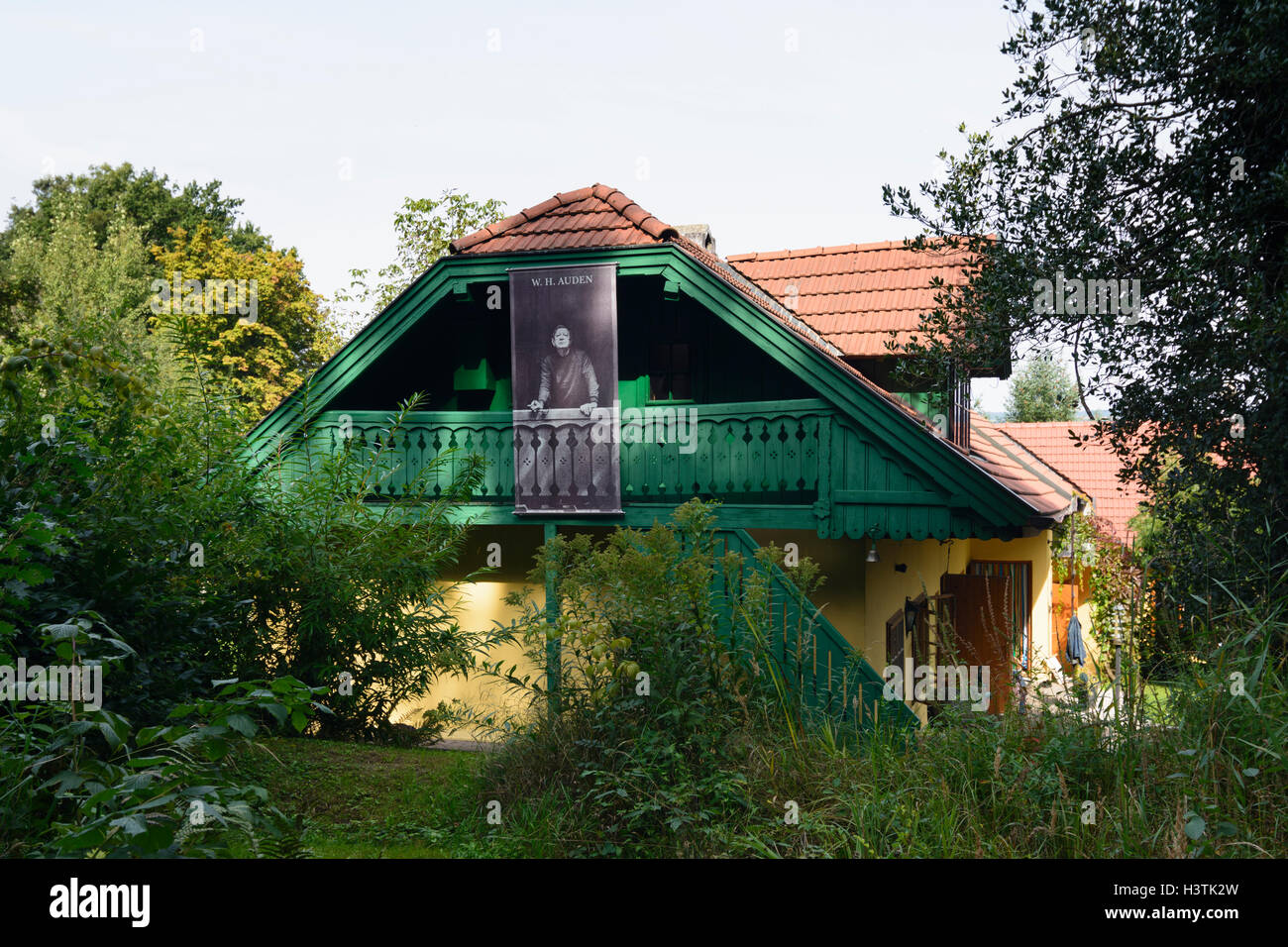 Kirchstetten: Audenhaus (Haus der Auden), Mostviertel, Niederösterreich, Niederösterreich, Österreich Stockfoto