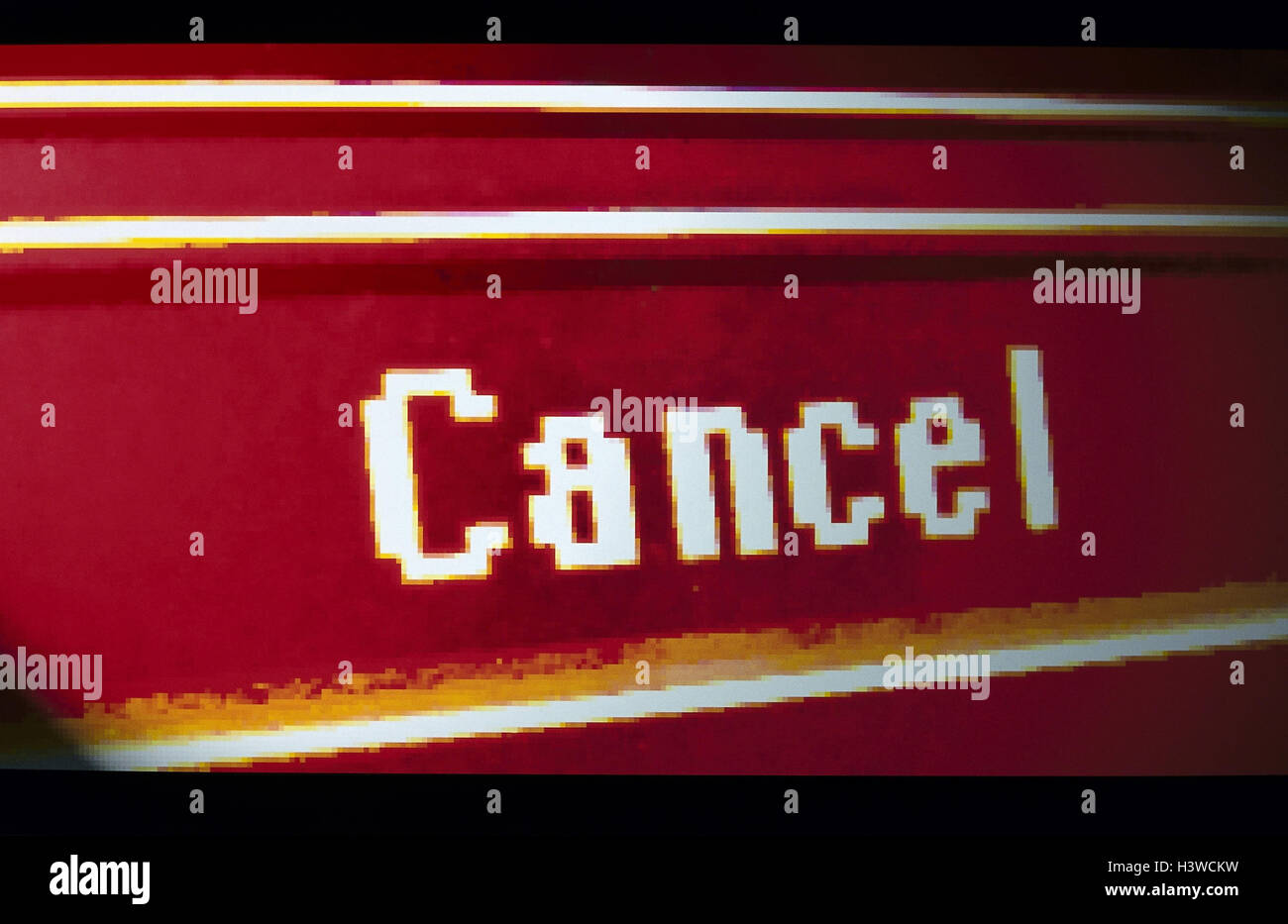 Computer Schaltflache Abbrechen Taste Icon Abbruch Loschen Canceln Vision Befehl Anwendung Rucklaufig Desktop Abmelden Abmelden Log Beenden Vision Ende Zuruck Abbrechen Display Desktop Detail Stockfotografie Alamy