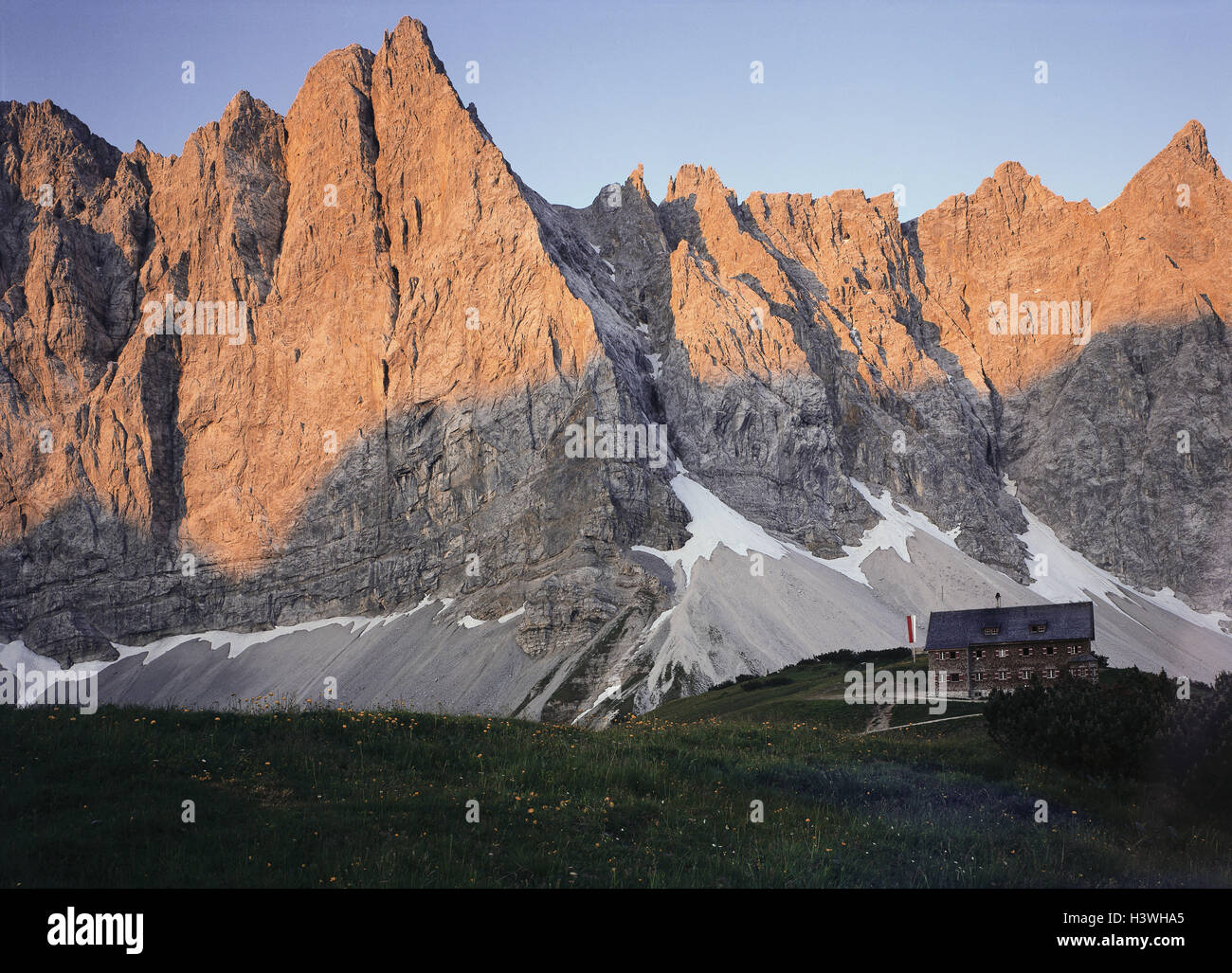 Österreich, Tirol, Karwendelgebirges, Falcon Hütte, Lalidererspitze