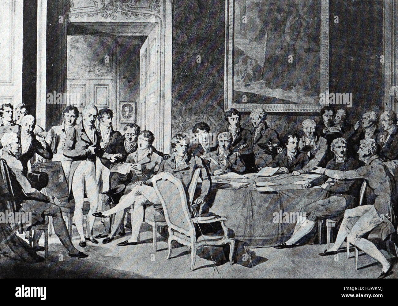 War eine konferenz von botschaftern europäischer staaten Fotos und