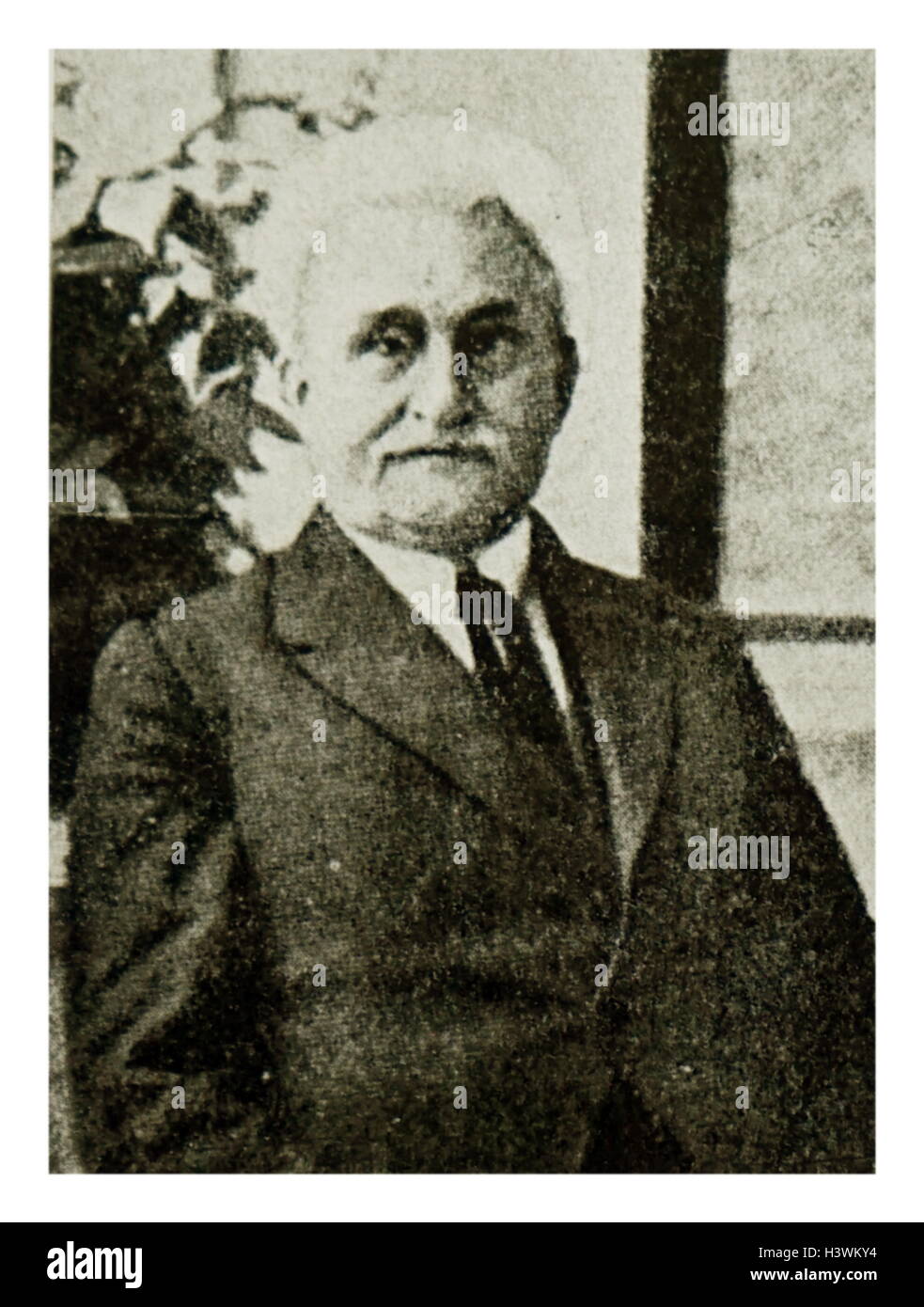 Fotografische Porträt von Leoš Janácek (1854-1928) eine tschechische Komponist, musikalischer Theoretiker, Volkskundler, Publizist und Pädagoge. Vom 20. Jahrhundert Stockfoto