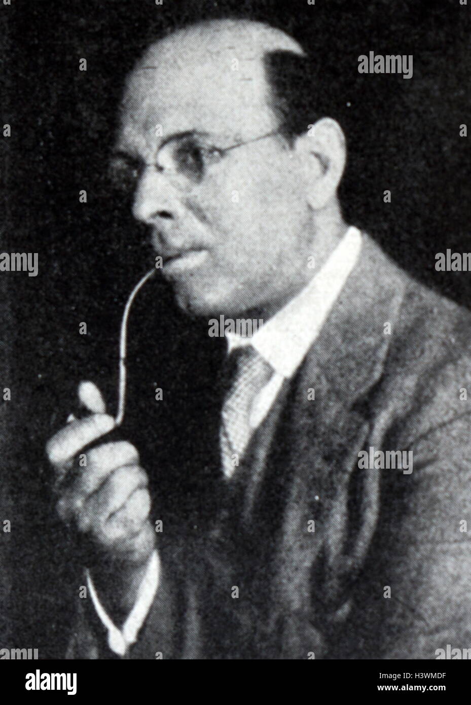 Porträt von Pablo Casals (1876-1973), spanischer Cellist und Dirigent. Vom 20. Jahrhundert Stockfoto