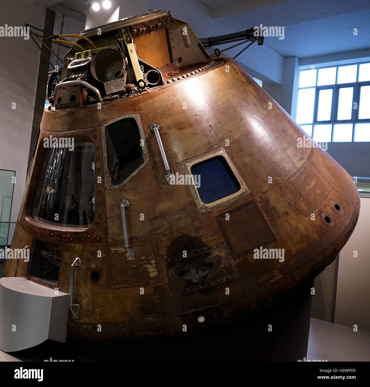 Der Apollo 10-Command-Modul, bemannte das vierte Mission in die Vereinigten Staaten Apollo-Raumfahrtprogramm. Vom 20. Jahrhundert Stockfoto