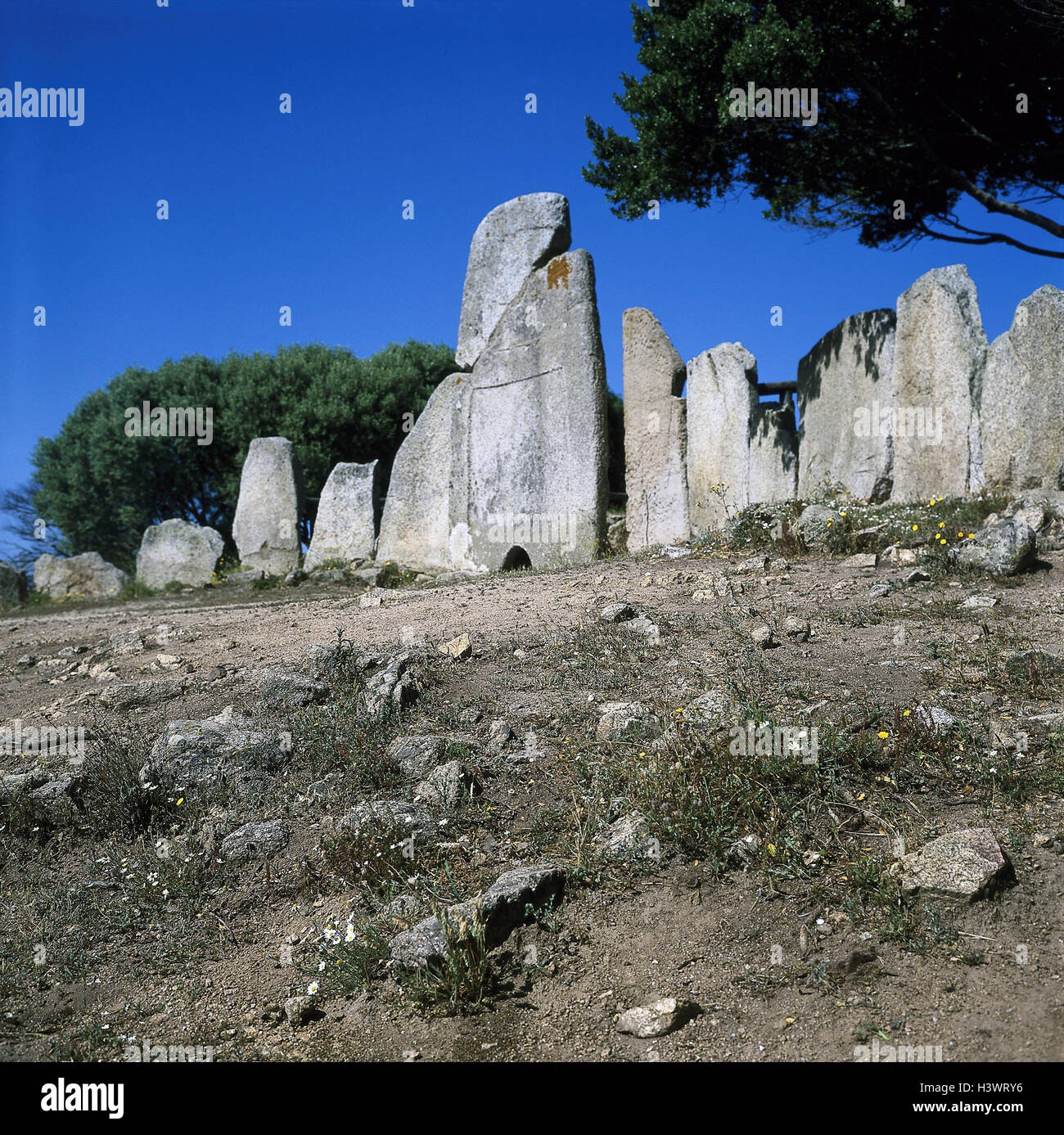 Italien, Sardinien, Provinz Sassari, Arzachena, Rübezahls Grab 