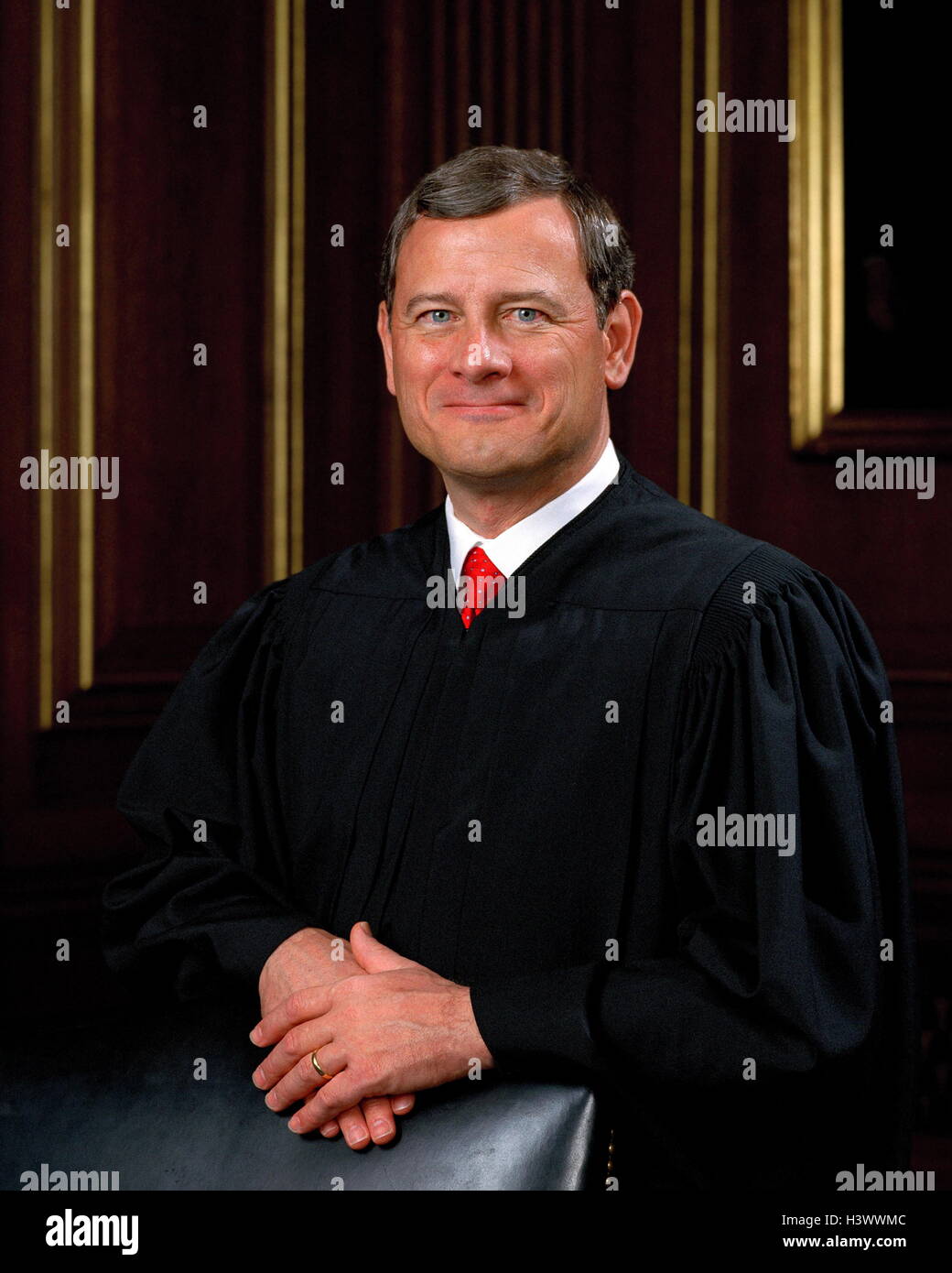 Foto von John Roberts (1955-) oberster Richter des Supreme Court. Vom 21. Jahrhundert Stockfoto