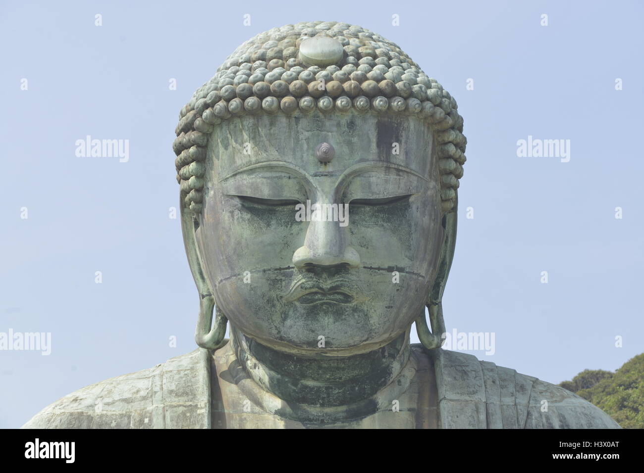 Kamakura, Präfektur Kanagawa, Japan. 22. Juli 2014. Der Buddha von Kamakura, Daibatsu, gemacht aus Bronze ist 44 Fuß hoch und gebaut im Jahre 1252. © Kenneth Martin/ZUMA Draht/Alamy Live-Nachrichten Stockfoto