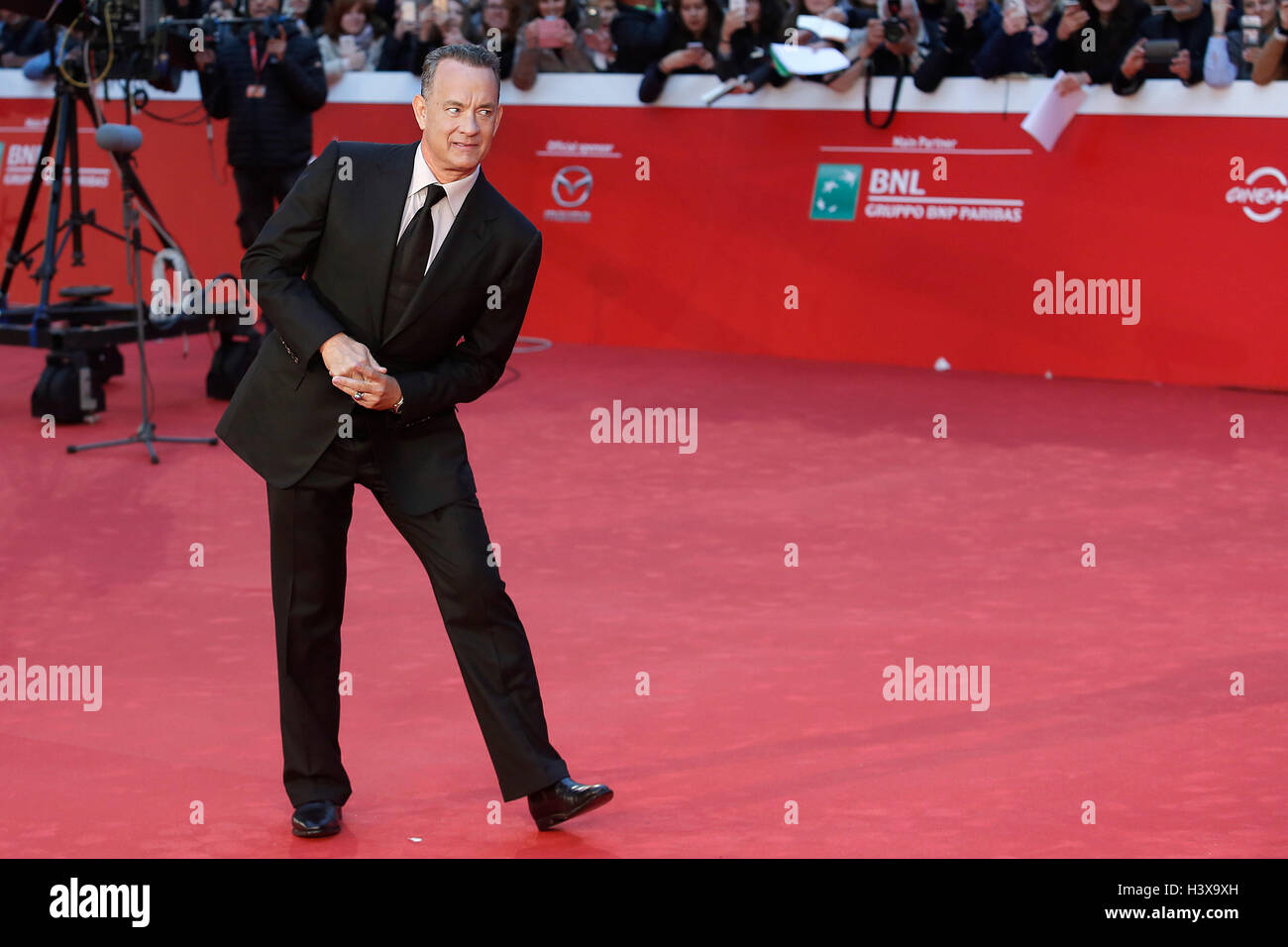 Tom Hanks Rom 13. Oktober 2016. Rome Film Fest XI Ausgabe. Foto Samantha Zucchi Insidefoto Credit: Insidefoto Srl/Alamy Live-Nachrichten Stockfoto