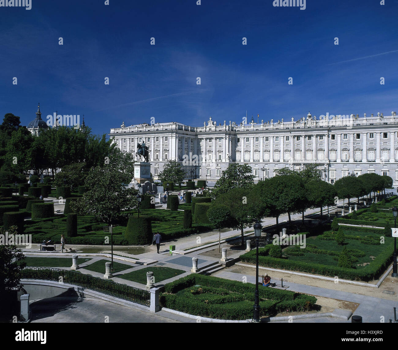 Spanien, Madrid, Palacio Real, Plaza de Osten, Zentralspanien, Stadt