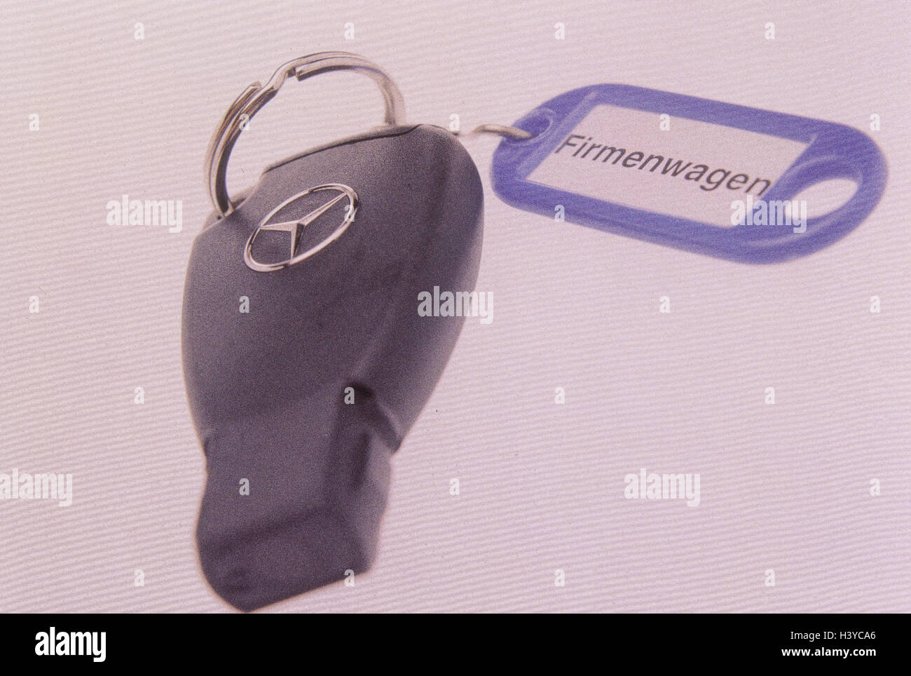 Autoschlüssel, Mercedes E-Klasse, Fernbedienung, Schlüsselanhänger