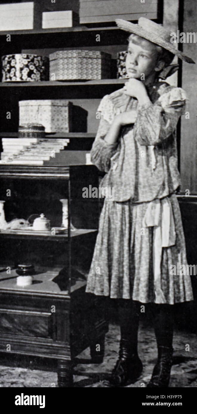 Film still aus "Pollyanna" Darsteller Hayley Mills (1946-) eine englische Schauspielerin. Vom 20. Jahrhundert Stockfoto