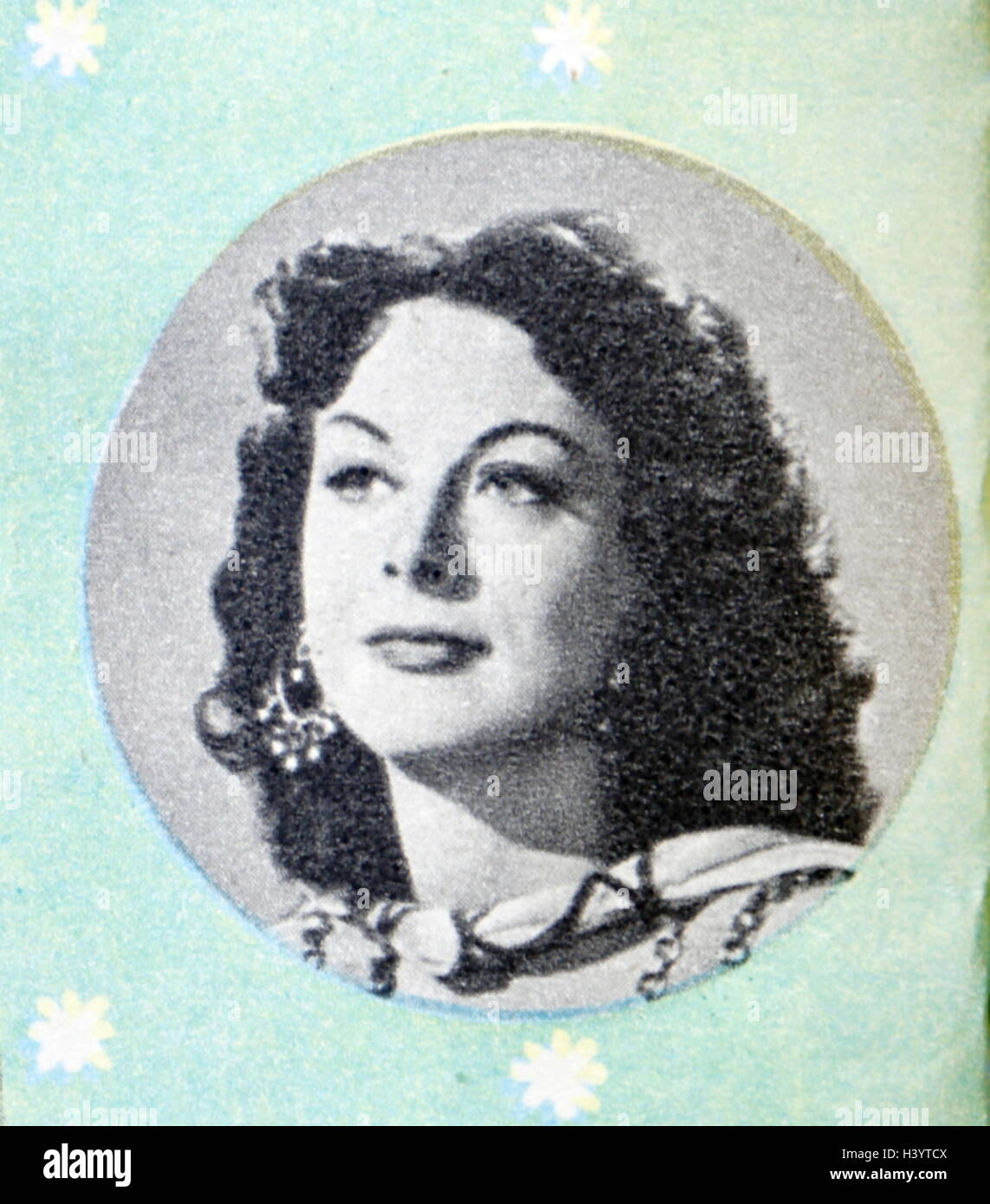 Foto von Hedy Lamarr (1914-2000) ein österreichischer und US-amerikanischer Filmschauspielerin und Erfinder. Vom 20. Jahrhundert Stockfoto