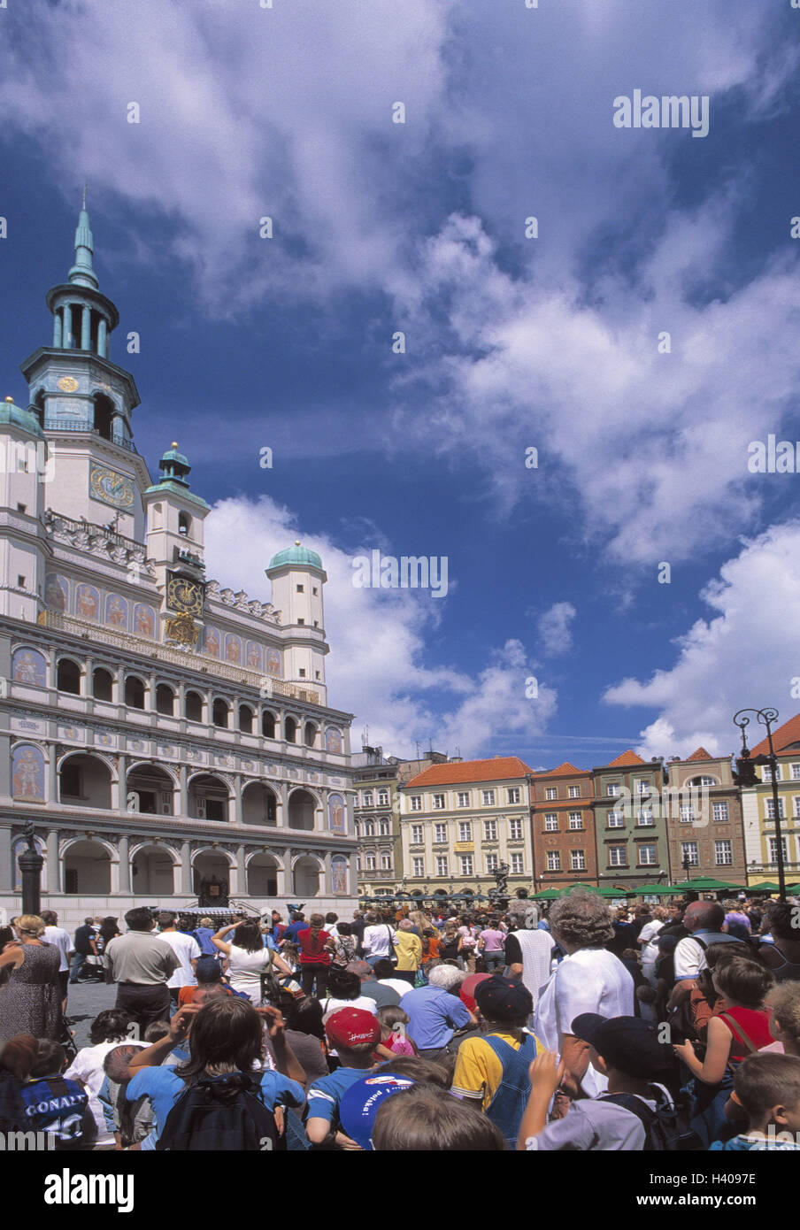 Polen, Posen, Altstadt, Rathaus, Tourismus, Europa, Rzeczpospolita ...