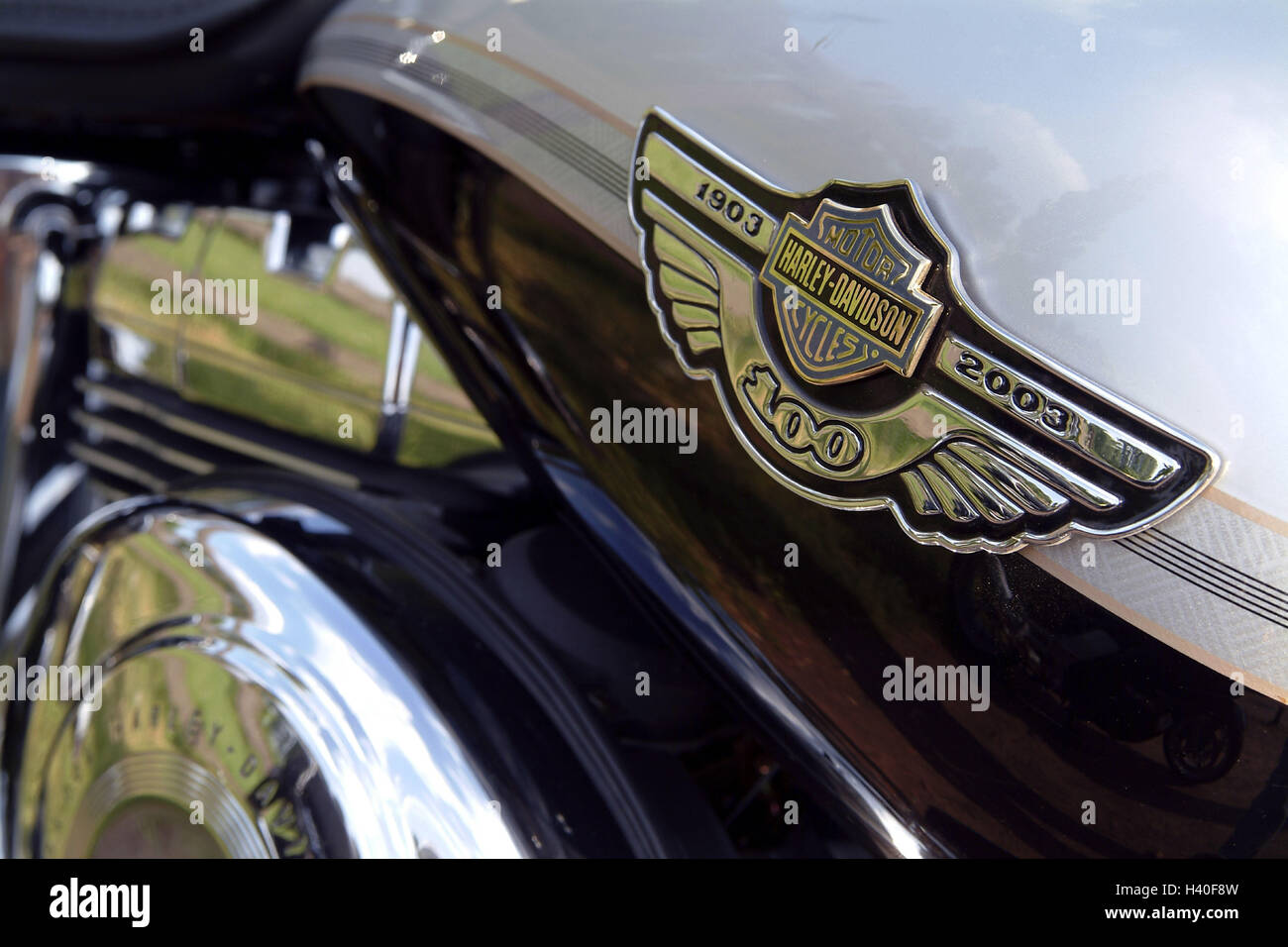 Harley Davidson Emblem Stockfotos und -bilder Kaufen - Alamy