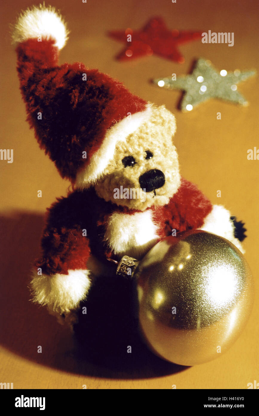 Weihnachtsmann Teddybär, 30 Cm, Plüsch, Mit Abnehmbarem Weihnachts-Outfit – Perfektes Kuscheltier & Geschenk Für Weihnachten