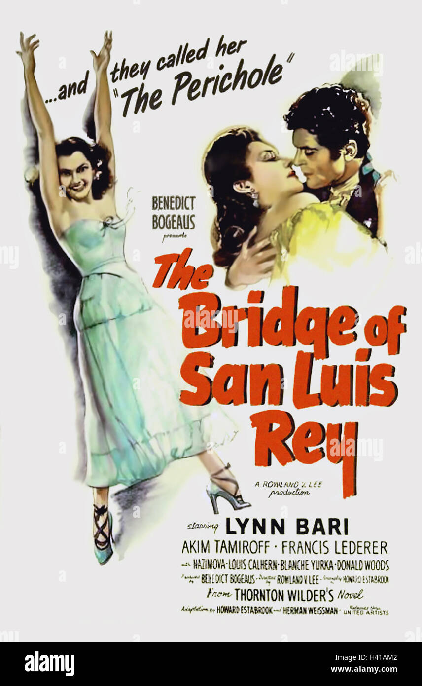 DIE Brücke von SAN LUIS REY 1944 United Artists-Film mit Lynn Bari Stockfoto