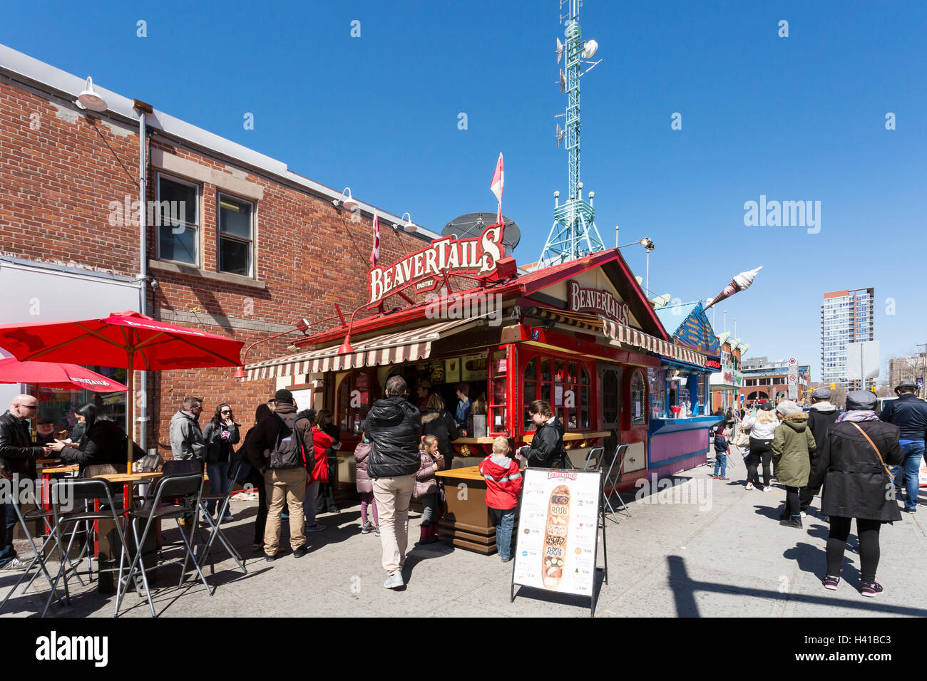 Nordamerika, Kanada, Ottawa, Byward Markt Stockfoto