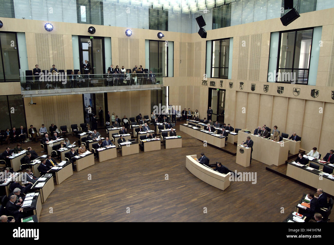 Deutschland Berlin Bundesrat Plenarsaal Sitzung Kein Modell Loslassen Europa Hauptstadt Berlin Aufbau Sitzungssaal Halle Diskussion Diskussion Beratung Plenarsitzung Bundesrat Sitzung Wirtschaft Politik Regierung Innen Nur