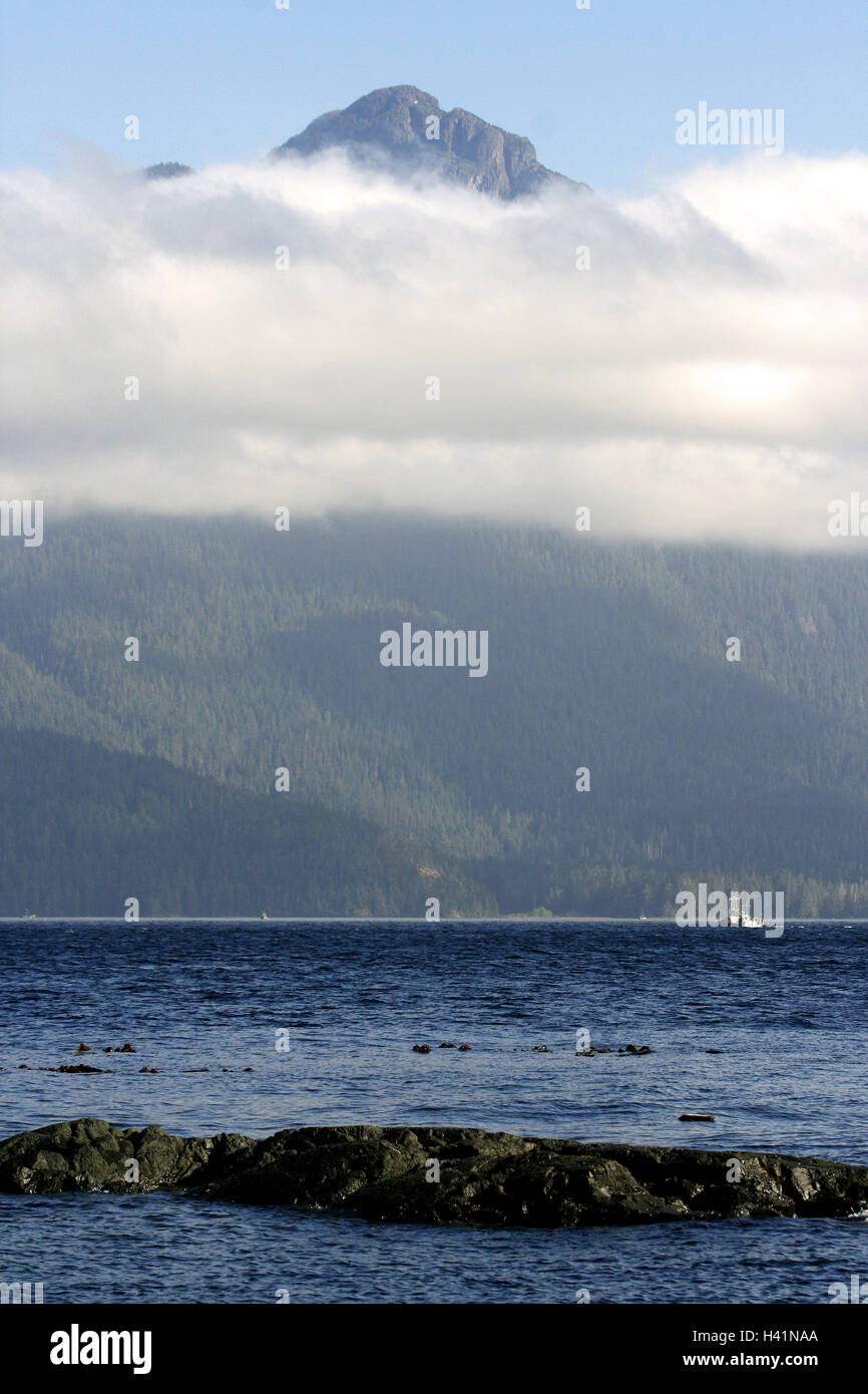 Johnstone Strait. Vancouver Island. Britisch-Kolumbien. Kanada Stockfoto