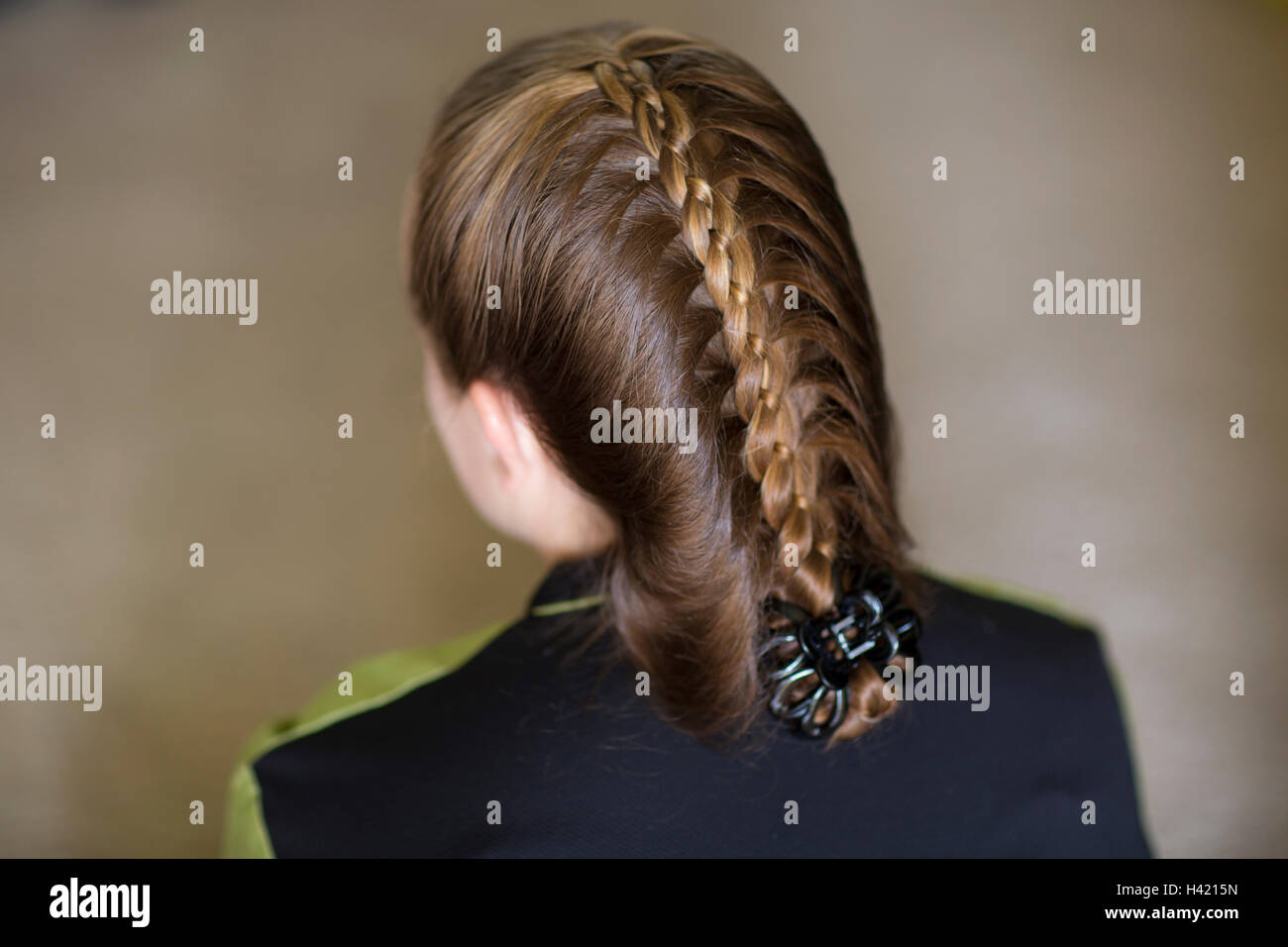 Einen schönen Zopf Stockfoto