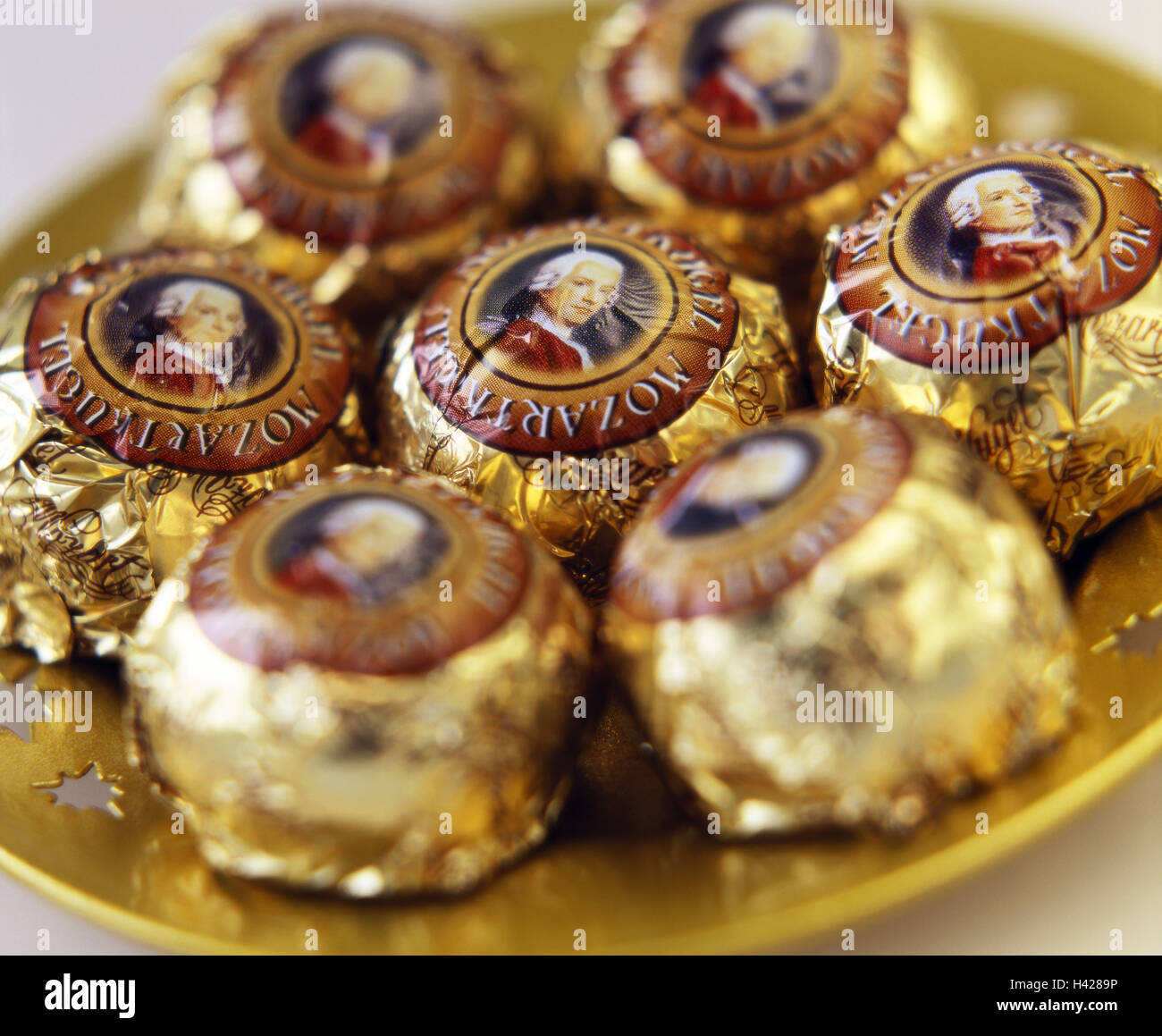 Mozart Chocolate Salzburg Austria Stockfotos und -bilder Kaufen - Alamy