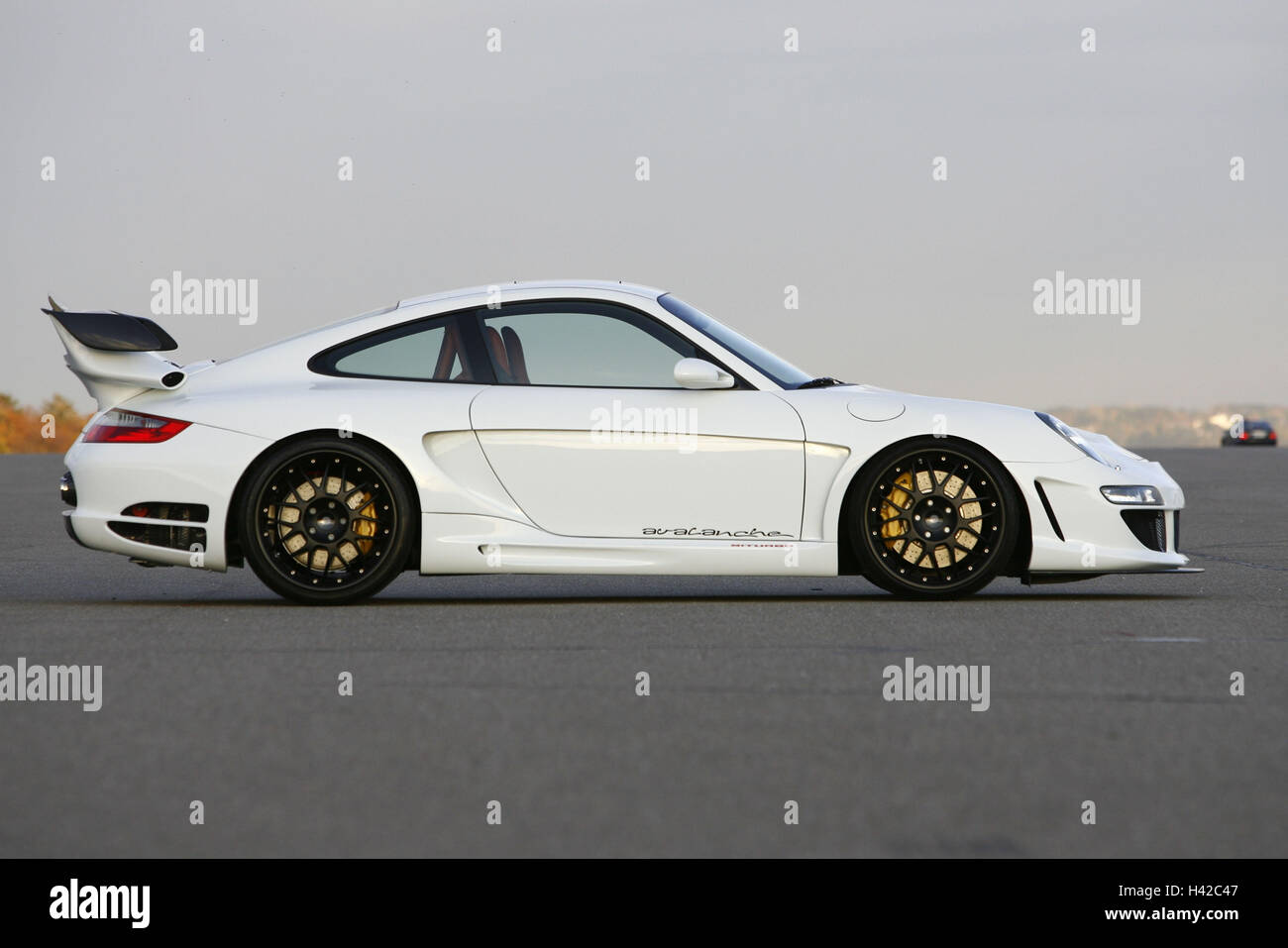 Porsche Gemballa Avalanche keine Property-Release, Stockfoto