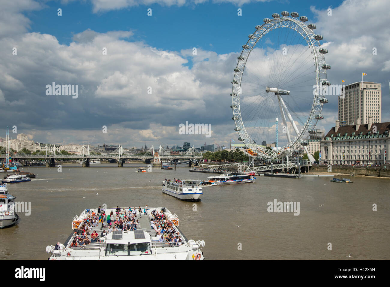 Das Auge, Southbank, London, England Stockfoto