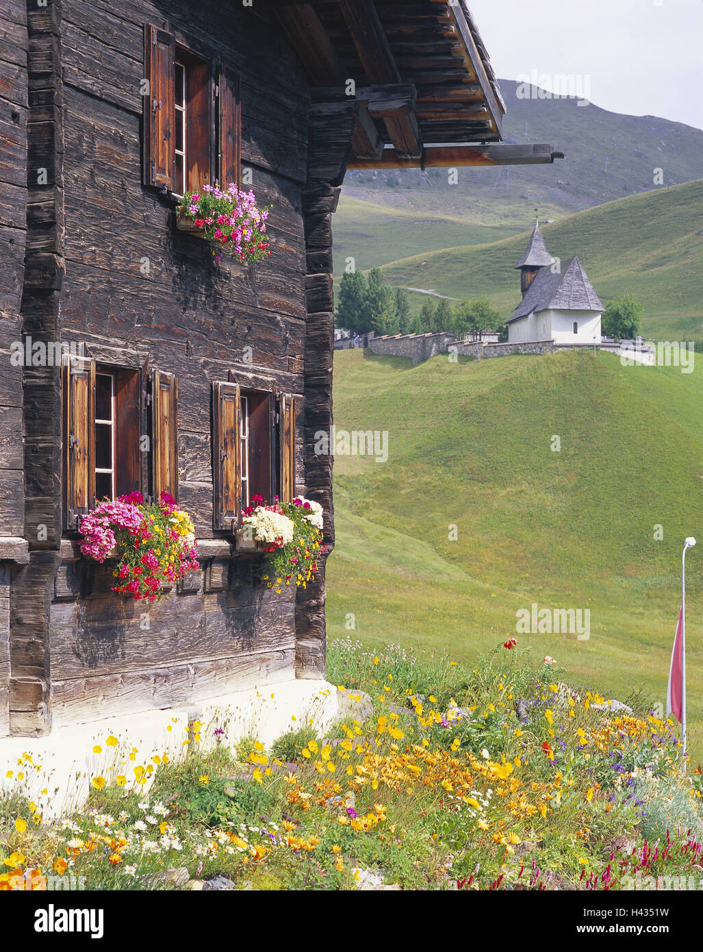 Landscape In Arosa Stockfotos und -bilder Kaufen - Alamy