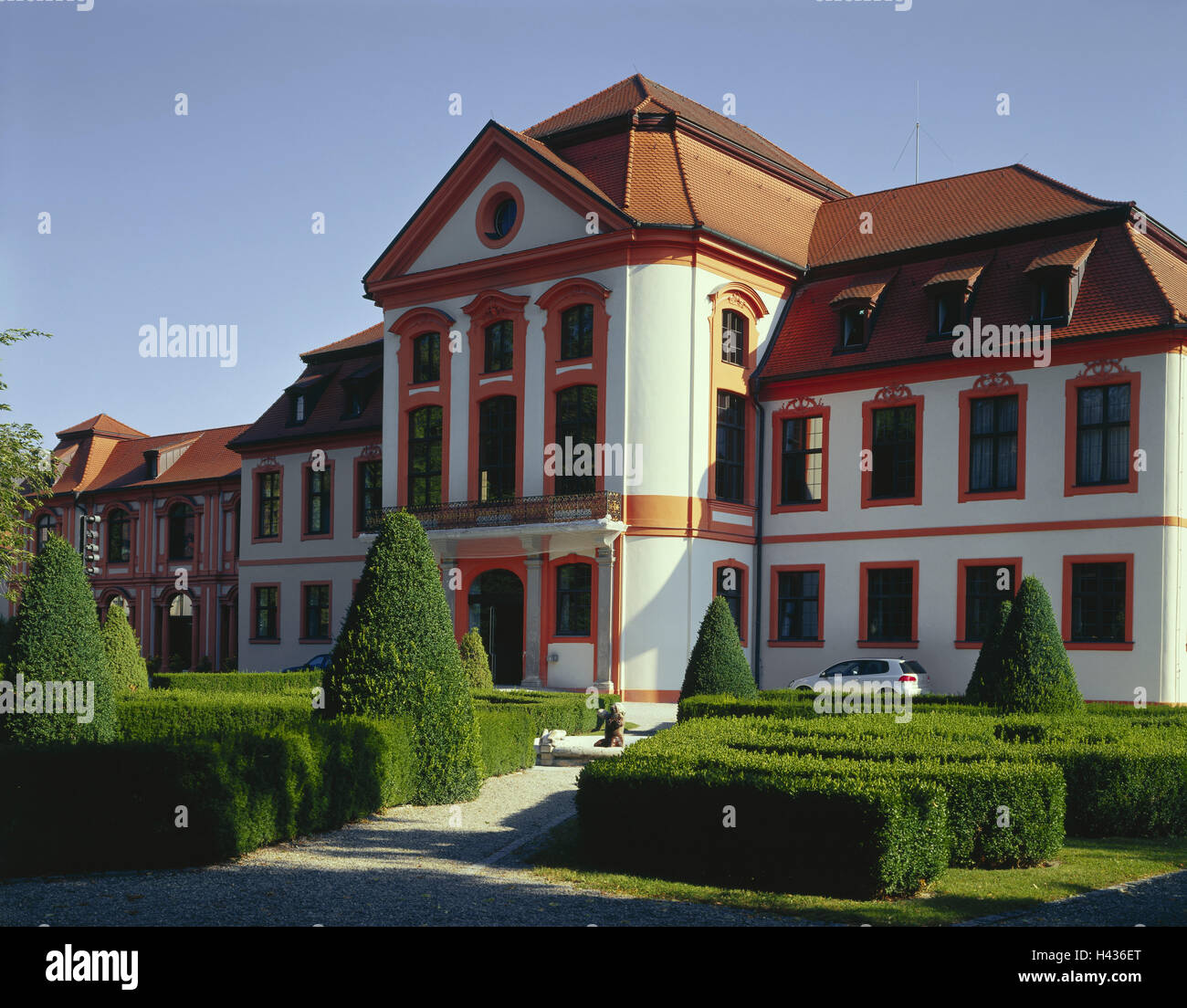 Deutschland, Bayern, Eichstätt, Universität, ehemaliger Fürst-bischöflichen, Sommerresidenz, 1735-37, Stockfoto