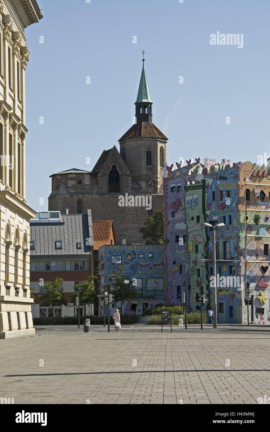 Deutschland, Niedersachsen, Braunschweig, Altstadt, St. Magni, Rizzihaus, Stockfoto
