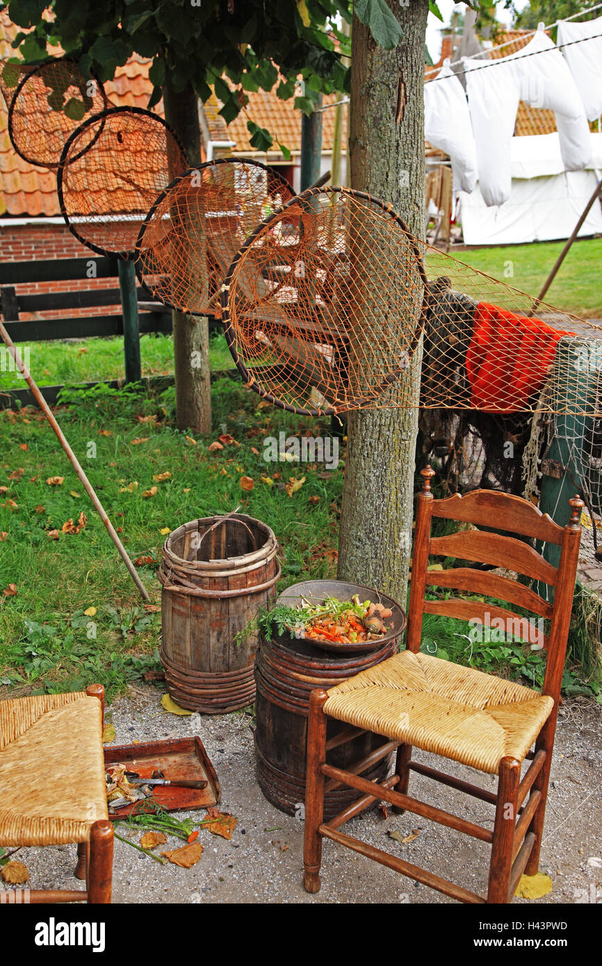 Die Niederlande, Noordholland, Enkhuizen, Zuiderzee-Museum, Stockfoto