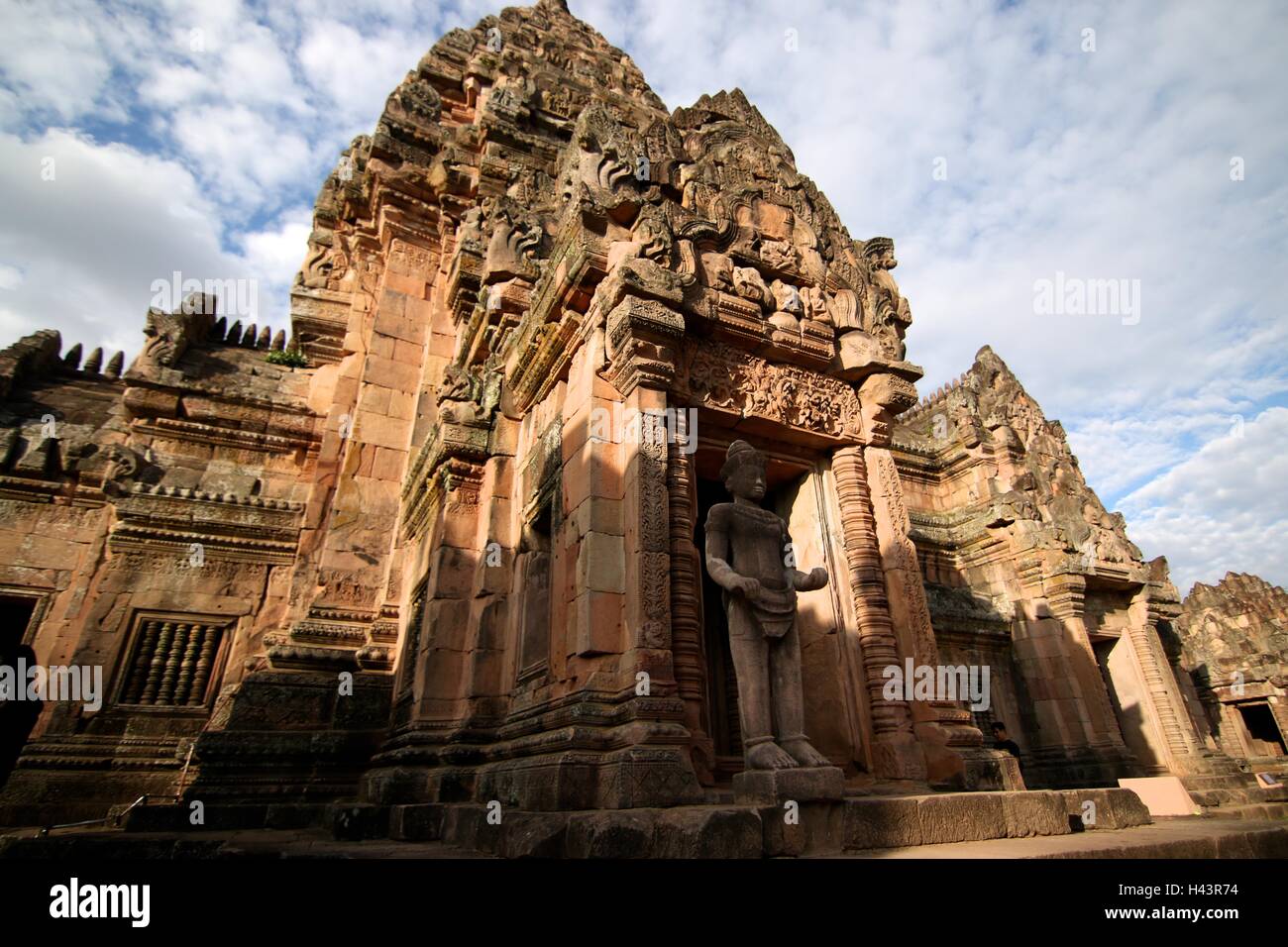 Phanom Rung Stein Schloss in Buriram, Thailand Stockfoto