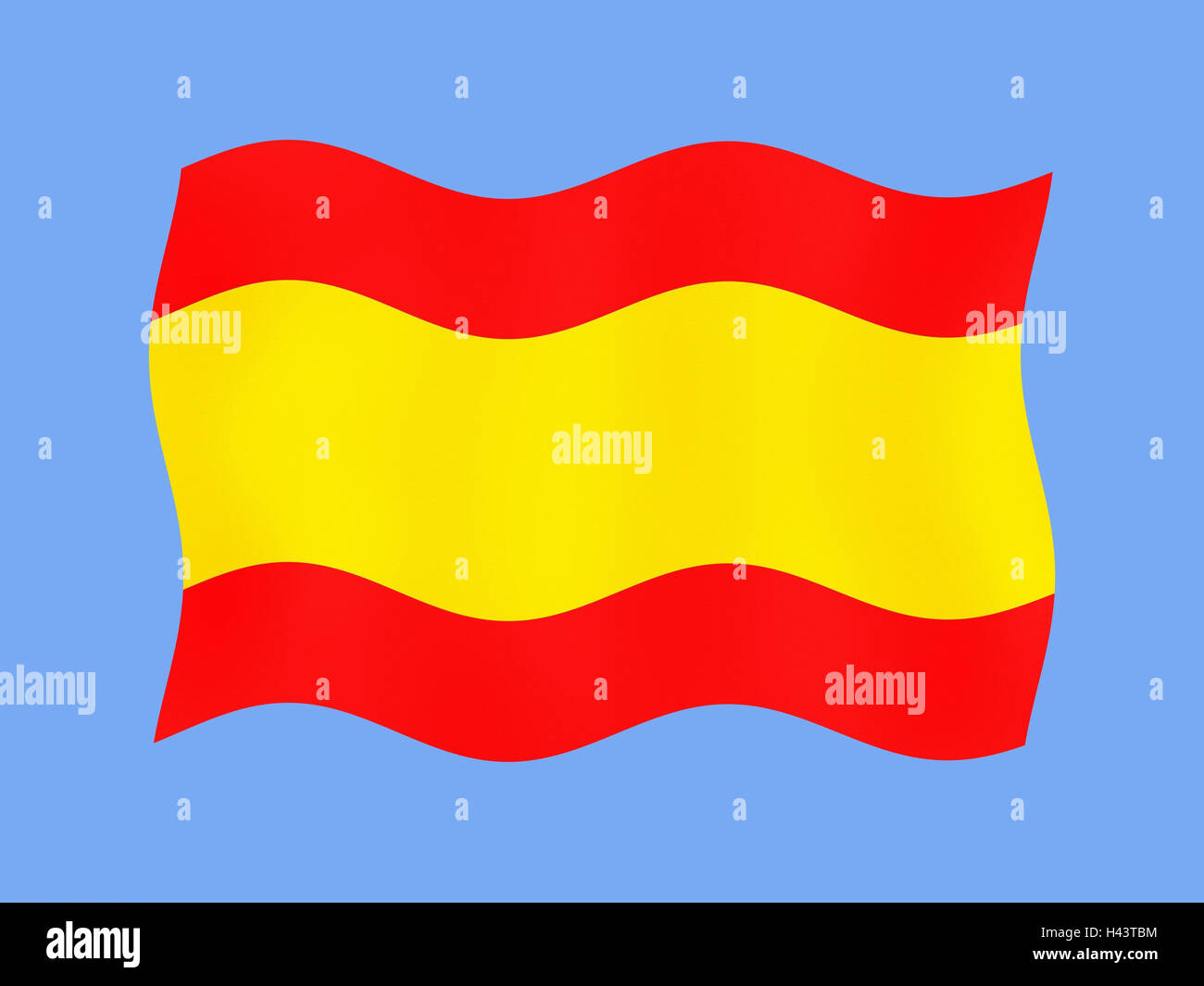 Computergrafik, Nationalflagge, Spanien, Flagge, Flagge, Flagge, Zustand Abbildung, Schlag, auf Spanisch, Produktfotografie, Stockfoto
