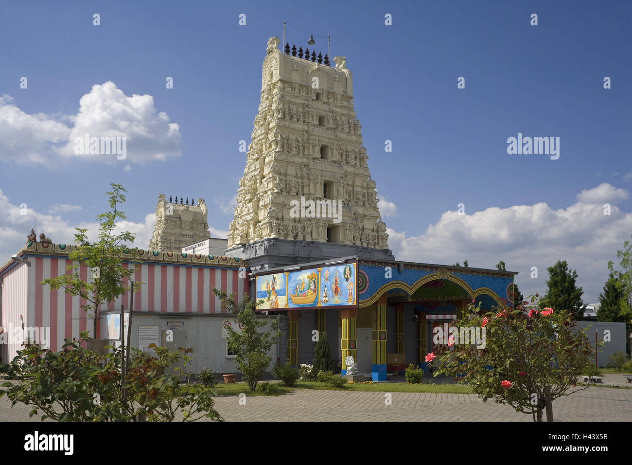Hindu Temple Hamm Germany Stockfotos und -bilder Kaufen - Alamy