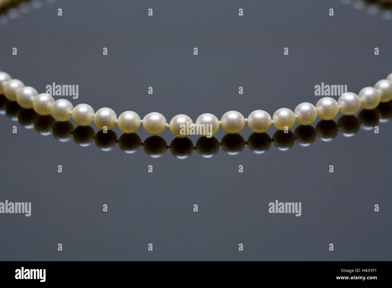 Perlenkette, Detail, Stockfoto
