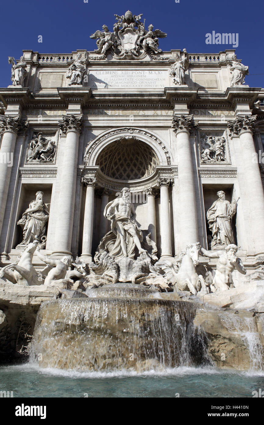 Italien, Rom, Fontana di Trevi, Stockfoto